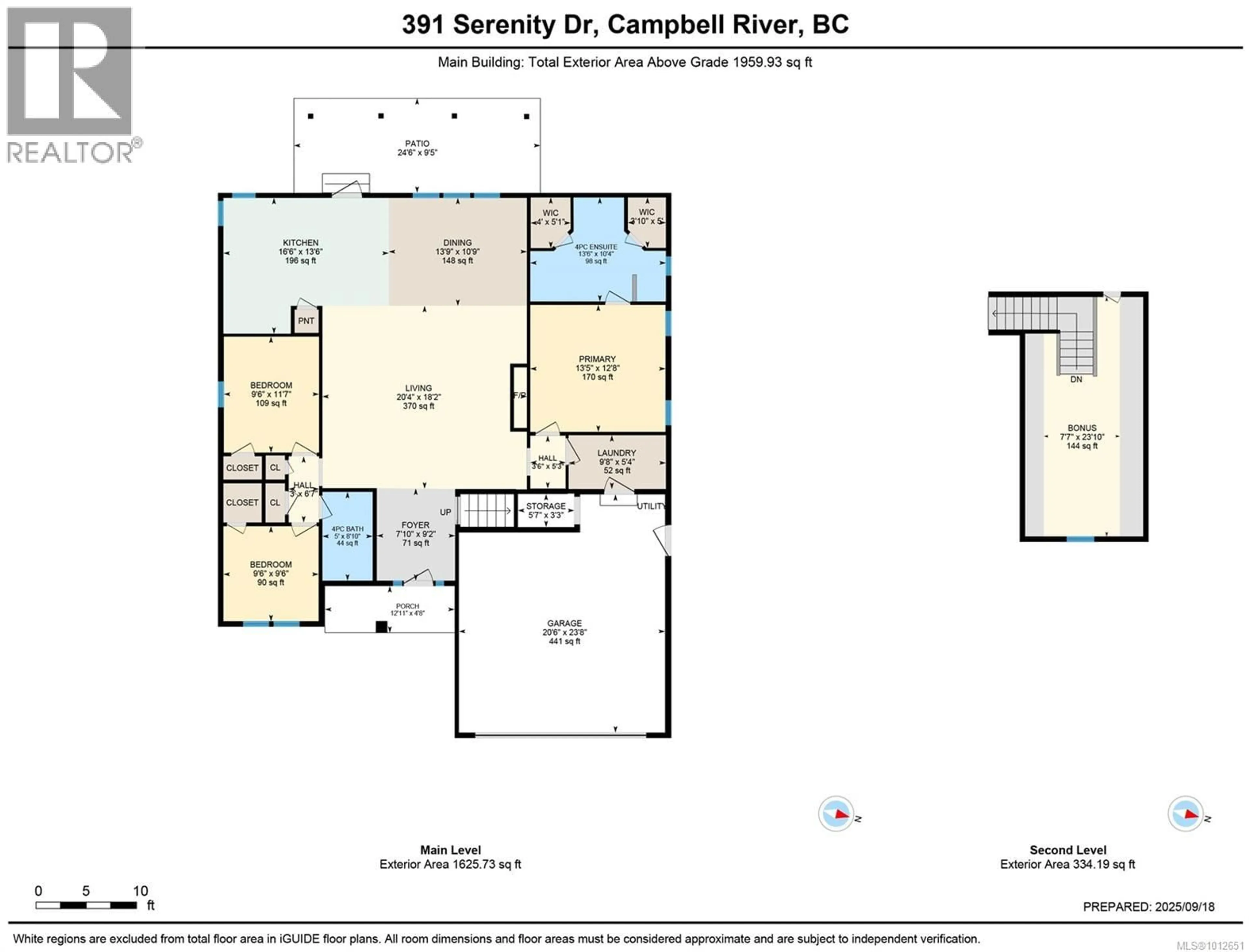 Floor plan for 391 SERENITY DRIVE, Campbell River British Columbia V9W0A6