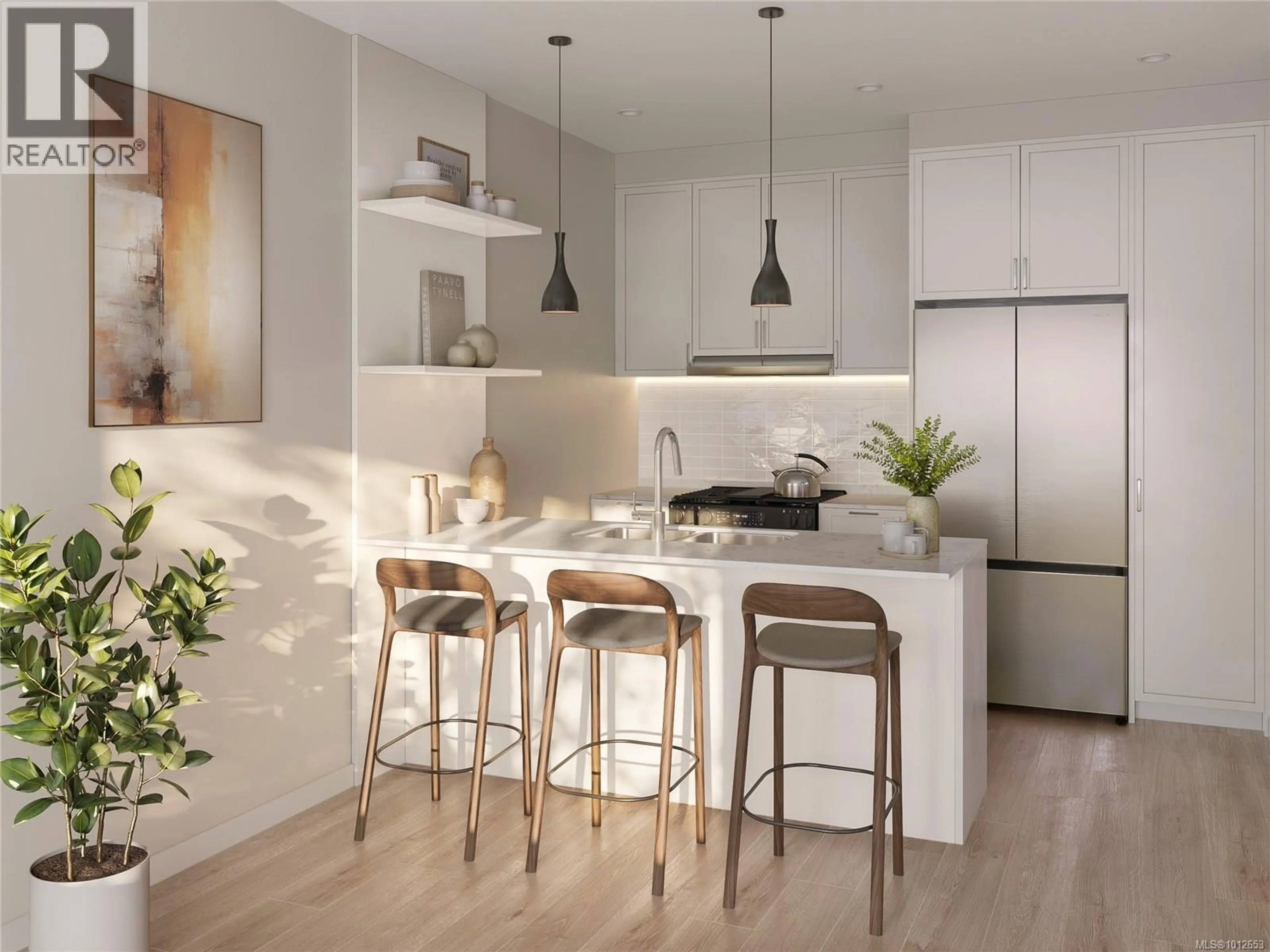 Contemporary kitchen, unknown for 2855 LEDGESTONE CRESCENT, Langford British Columbia V9B7C3