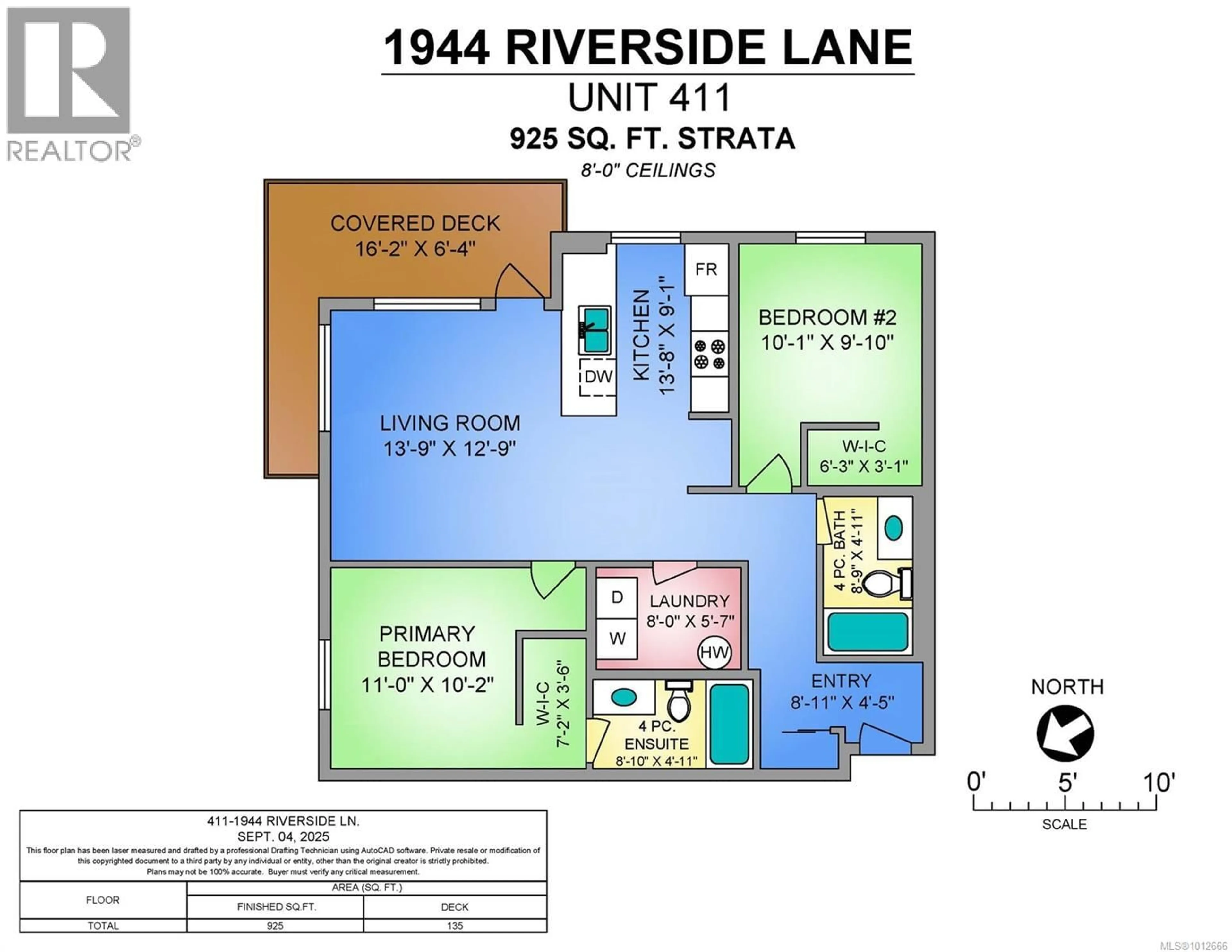 Floor plan for 411 - 1944 RIVERSIDE LANE, Courtenay British Columbia V9N0E5
