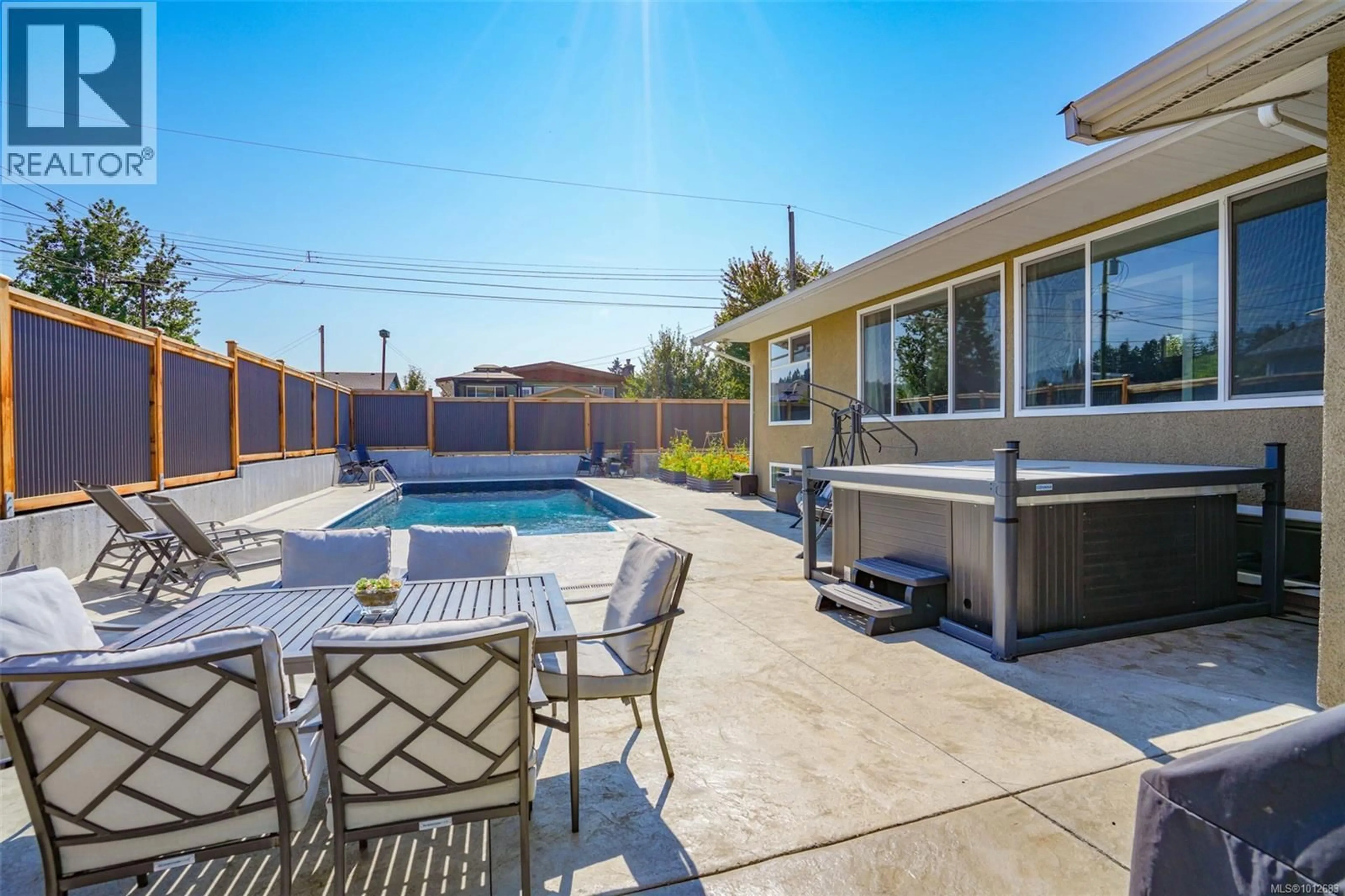 Patio, water/lake/river/ocean view for 3934 WATERHOUSE STREET, Port Alberni British Columbia V9Y3V8