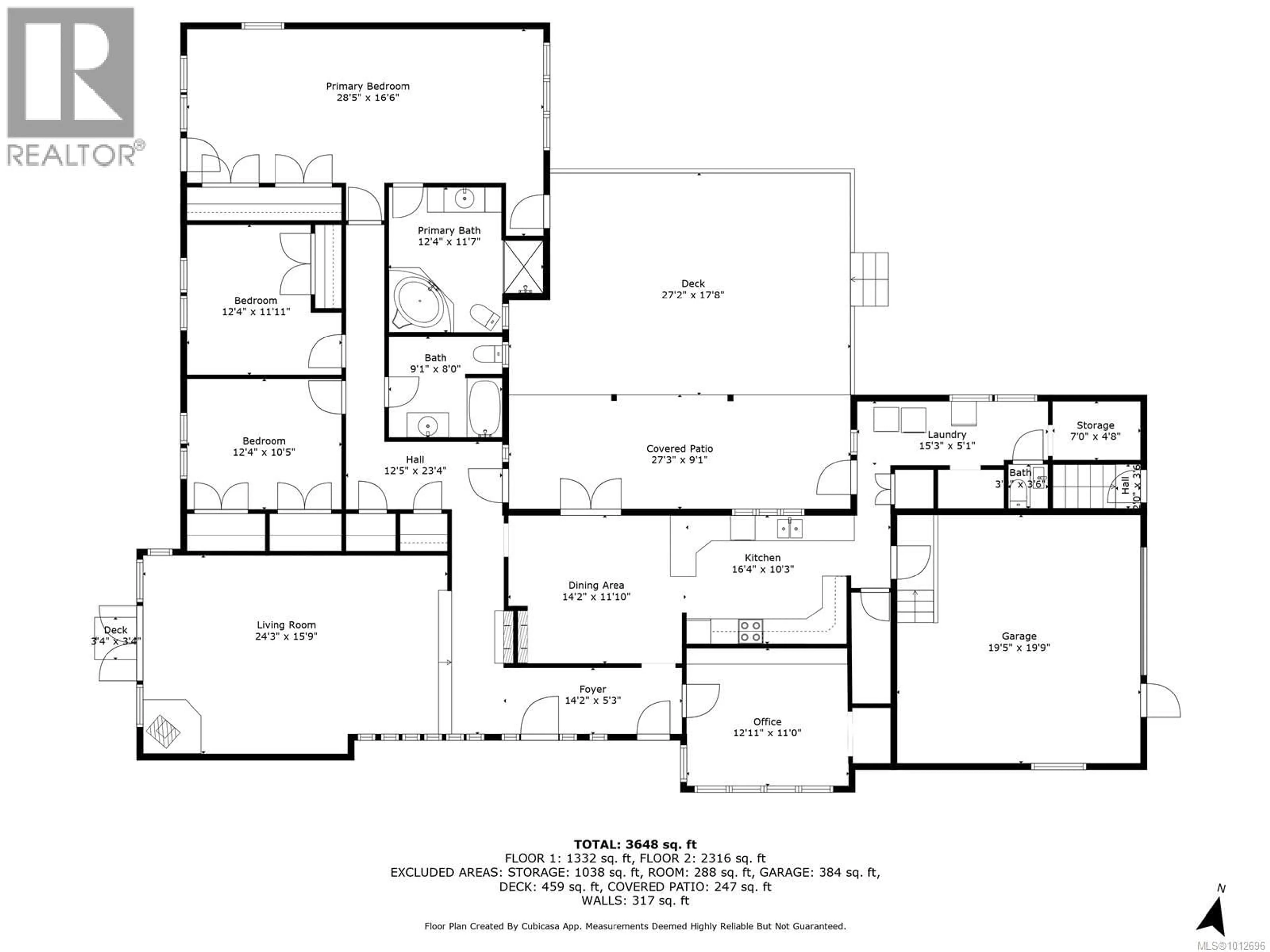Floor plan for 1546 GRANDOM PLACE, Nanaimo British Columbia V9X1S5