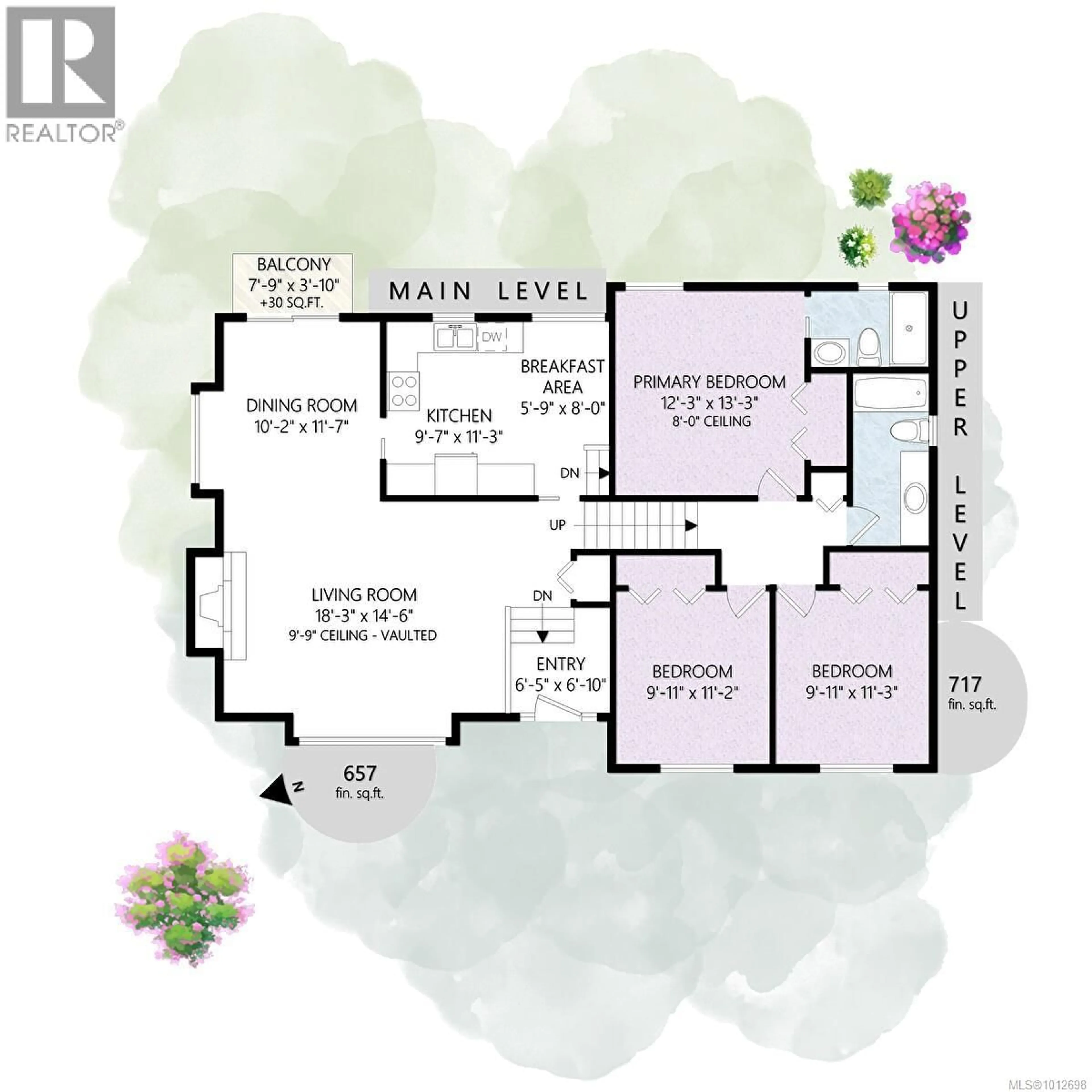 Floor plan for 4049 HOPESMORE DRIVE, Saanich British Columbia V8N5T9