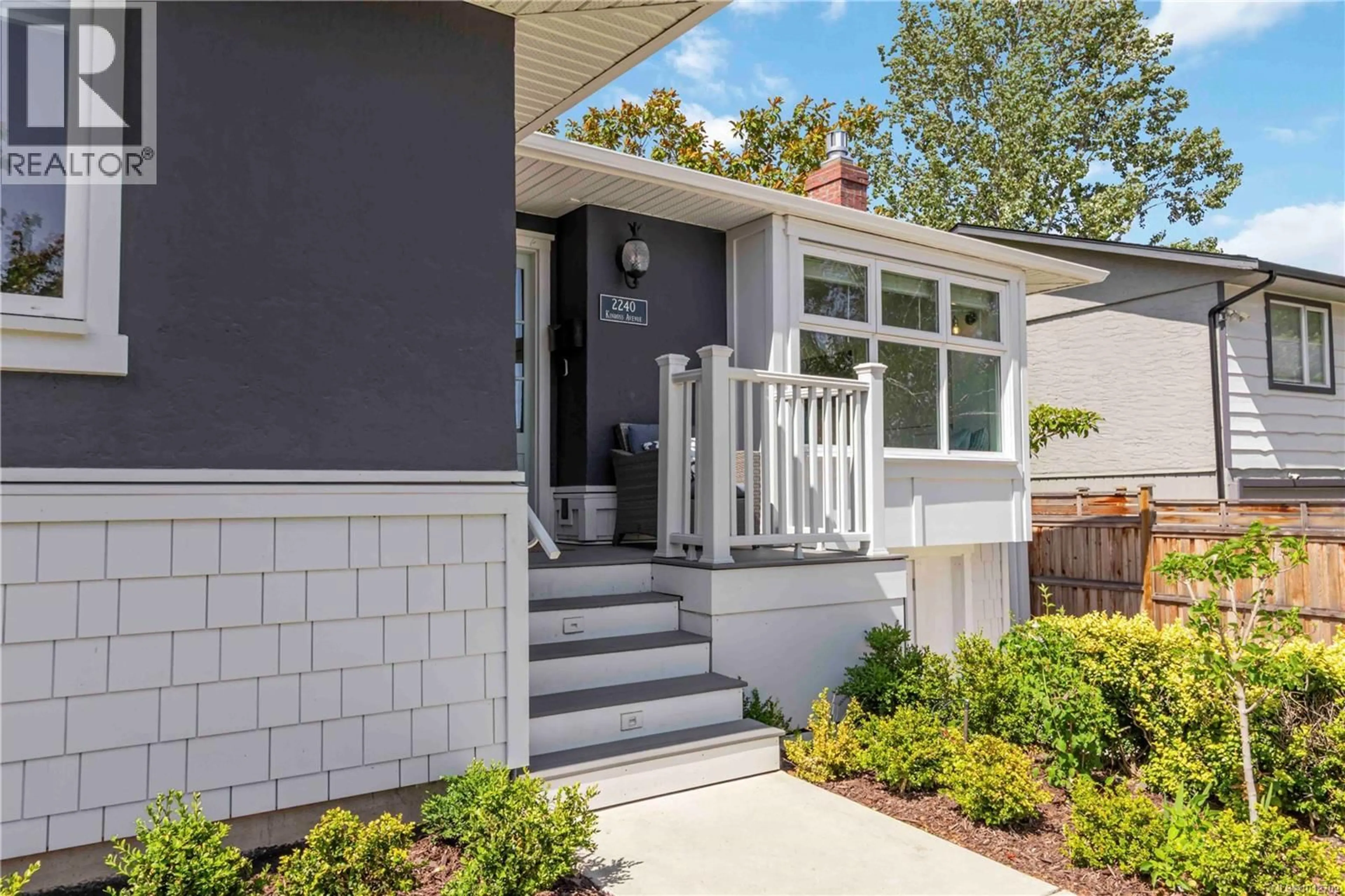 Home with vinyl exterior material, street for 2240 KINROSS AVENUE, Oak Bay British Columbia V8R2N5