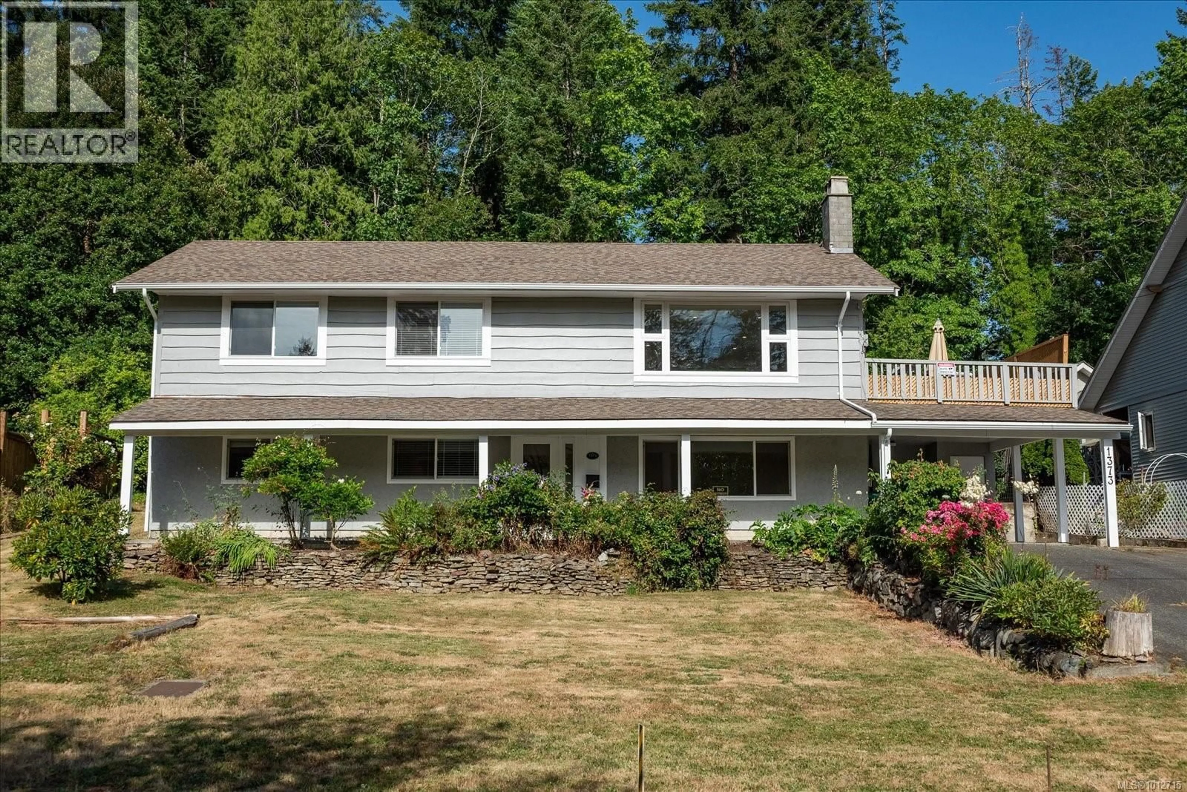 Home with vinyl exterior material, water/lake/river/ocean view for 1373 FIELDING ROAD, Nanaimo British Columbia V9X1K8