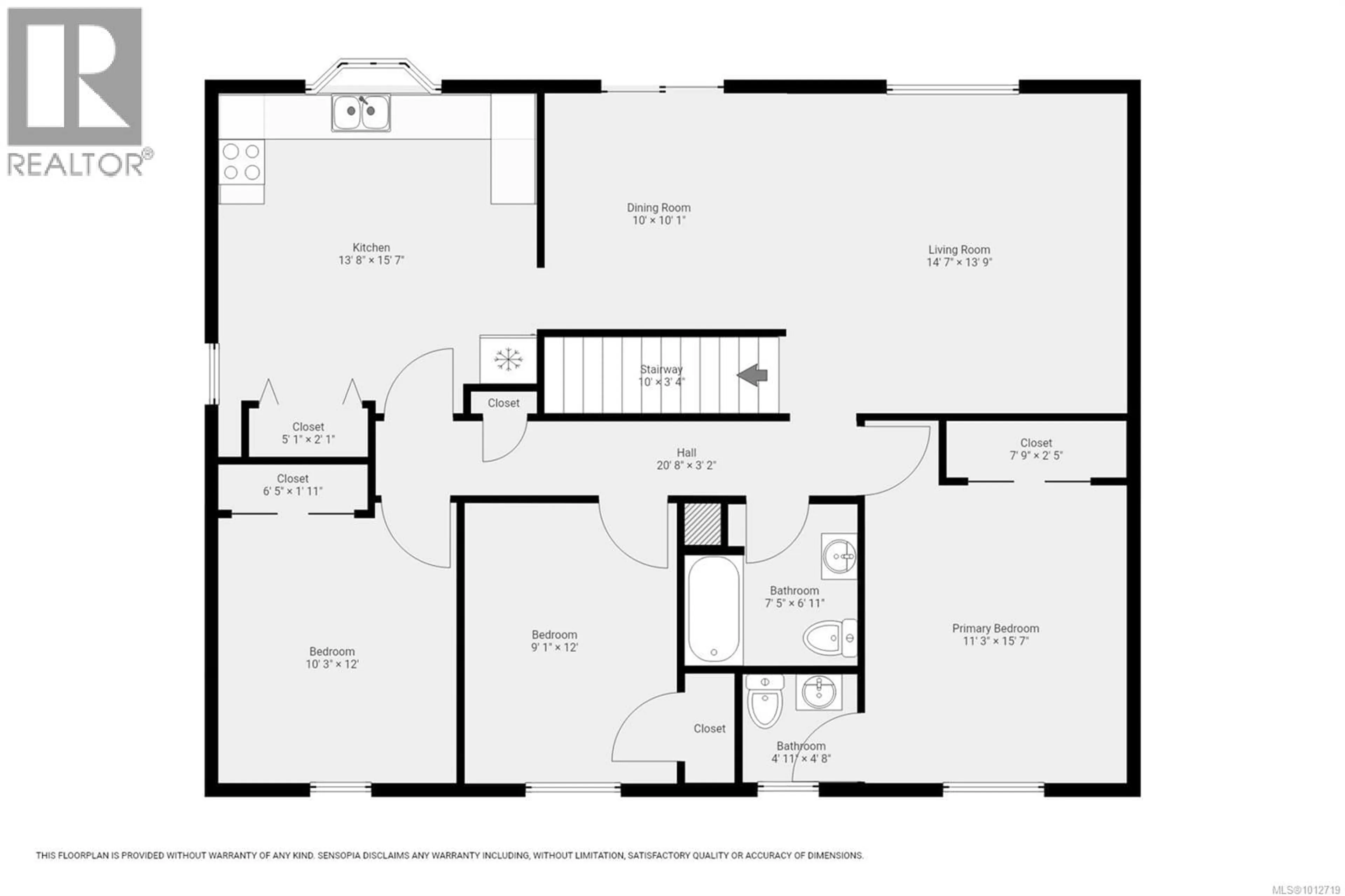 Floor plan for 904 ALDER STREET, Campbell River British Columbia V9W1Z5