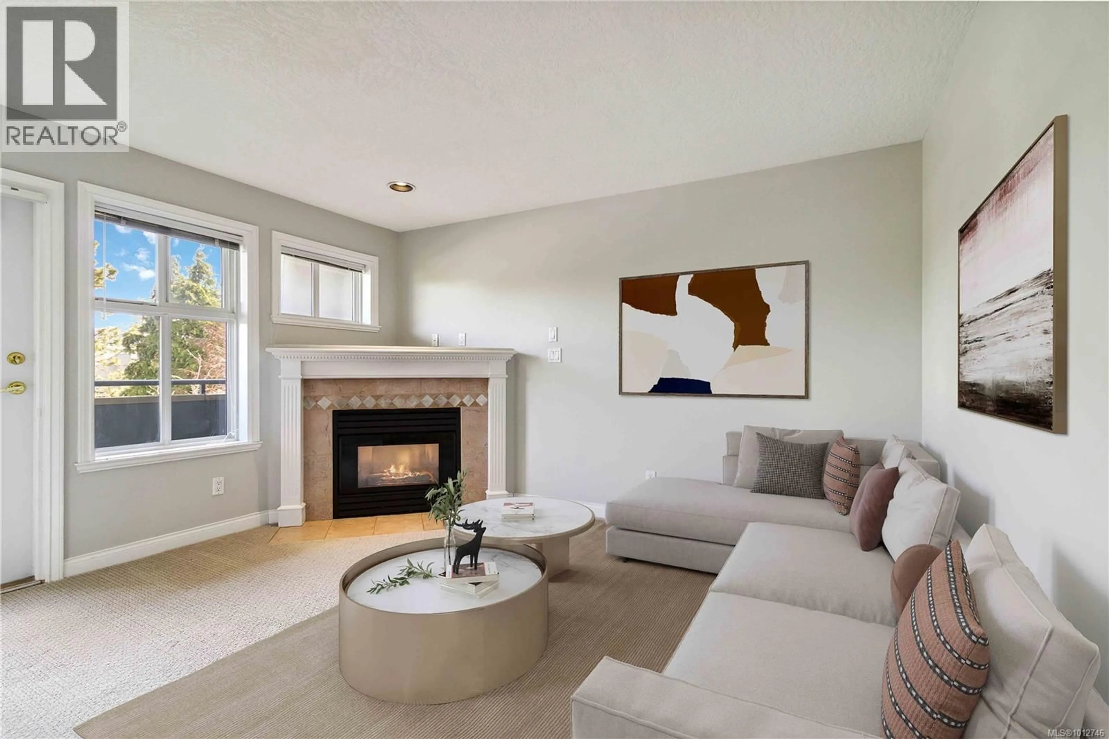 Living room with furniture, unknown for 406 - 1580 CHRISTMAS AVENUE, Saanich British Columbia V8P2X2