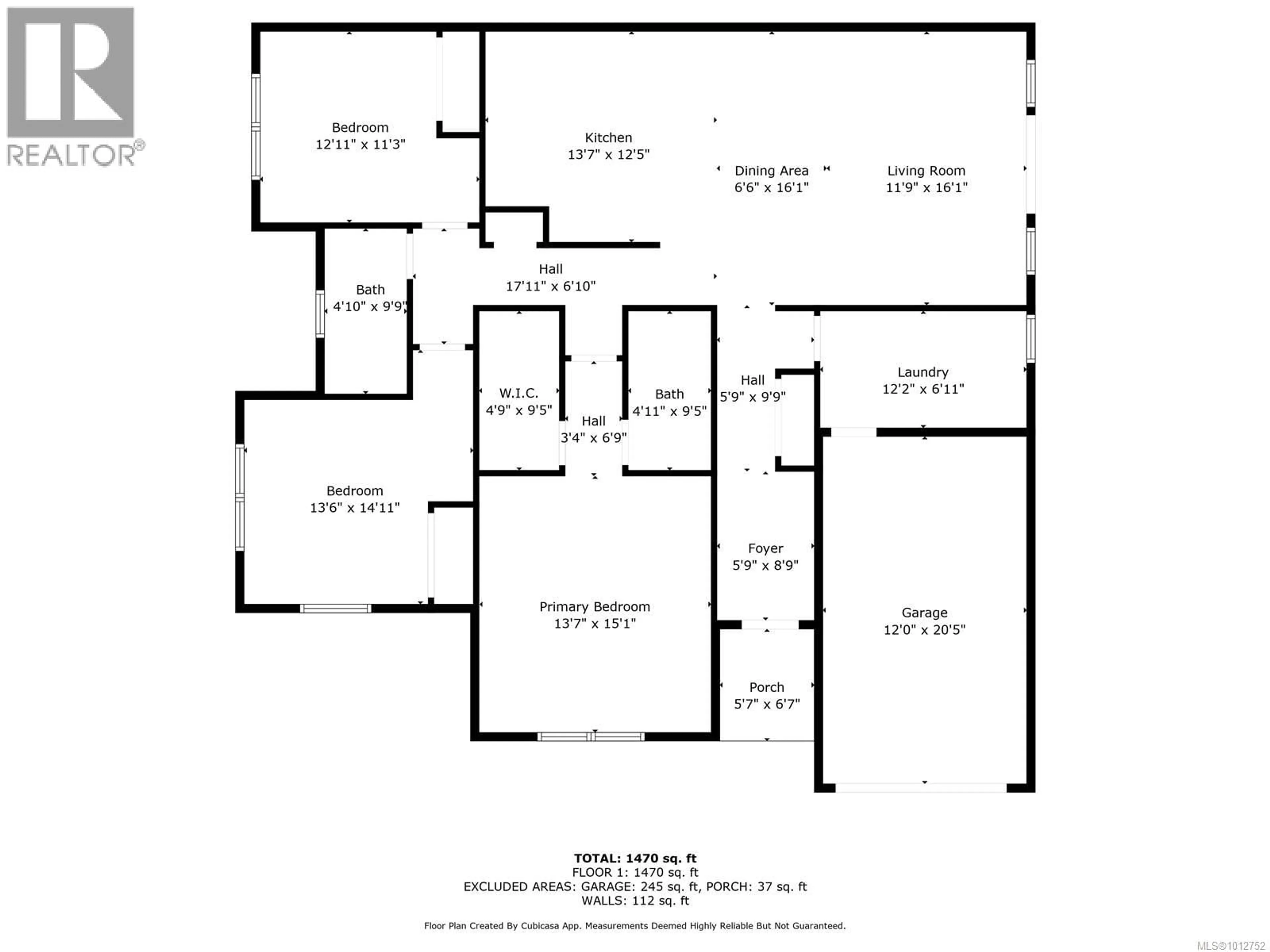 Floor plan for B - 2709 BICKLE STREET, Courtenay British Columbia V9N0C8
