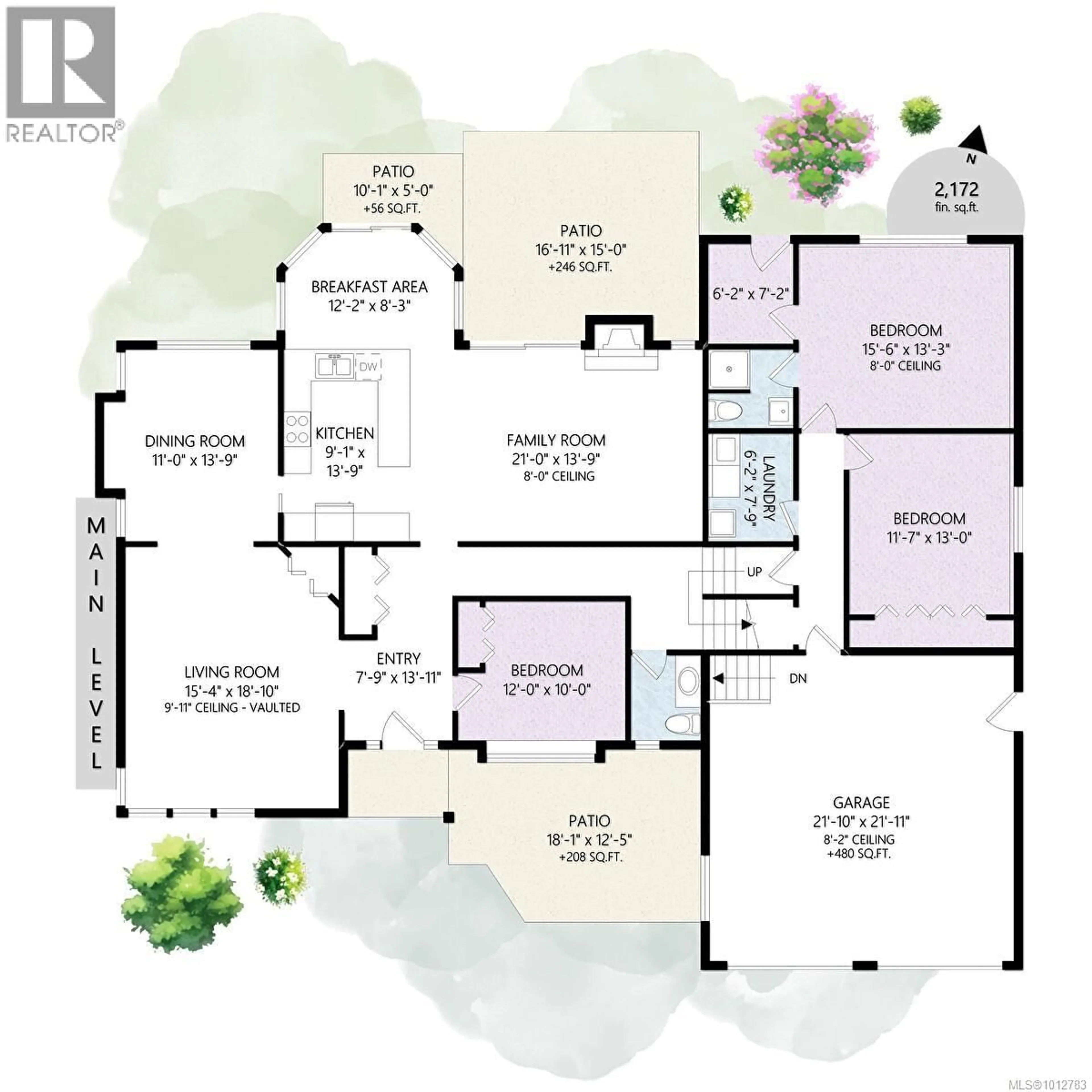 Floor plan for 4450 AUTUMNWOOD LANE, Saanich British Columbia V8X4V8