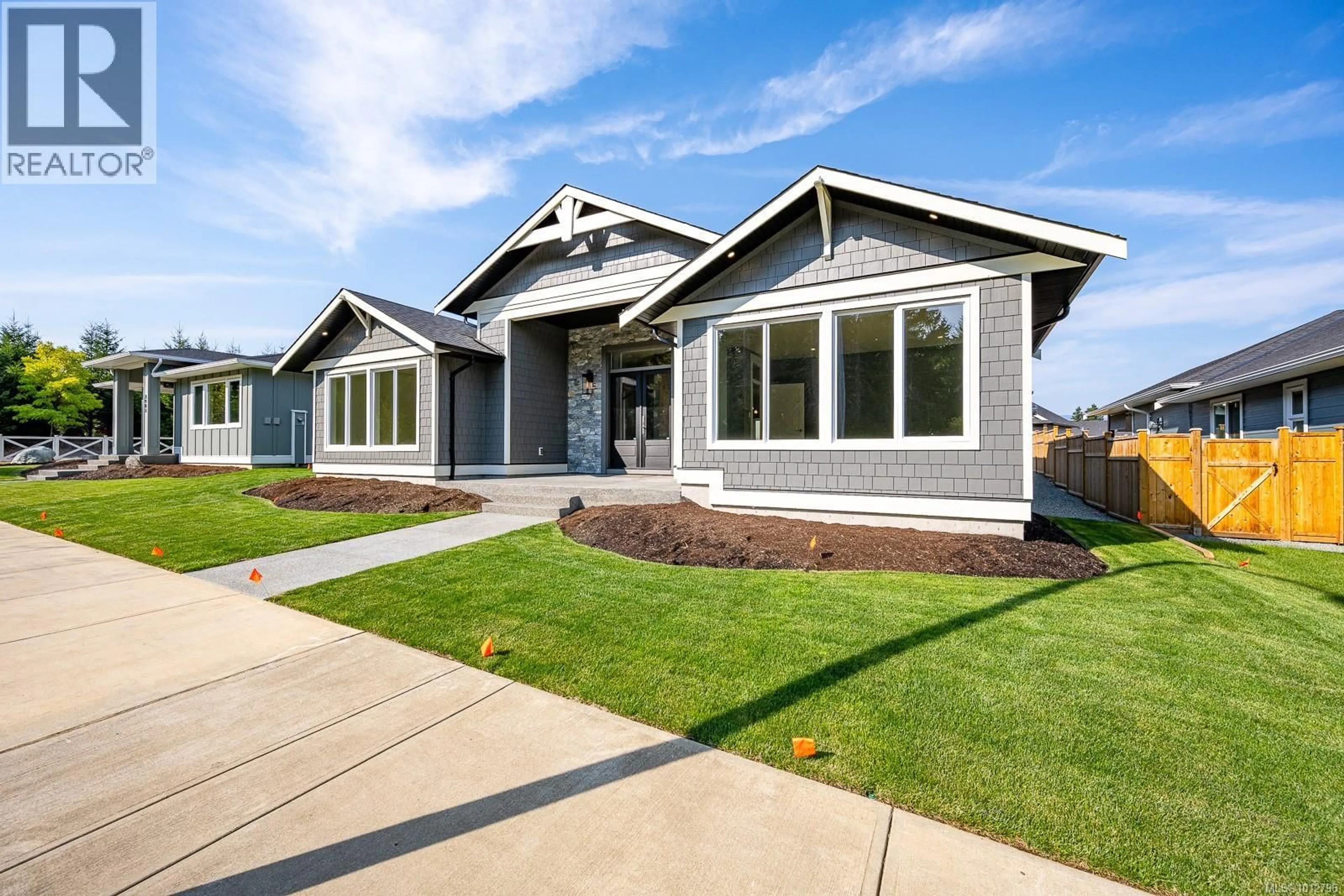 Home with vinyl exterior material, street for 3989 BUCKSTONE ROAD, Courtenay British Columbia V9N0B6