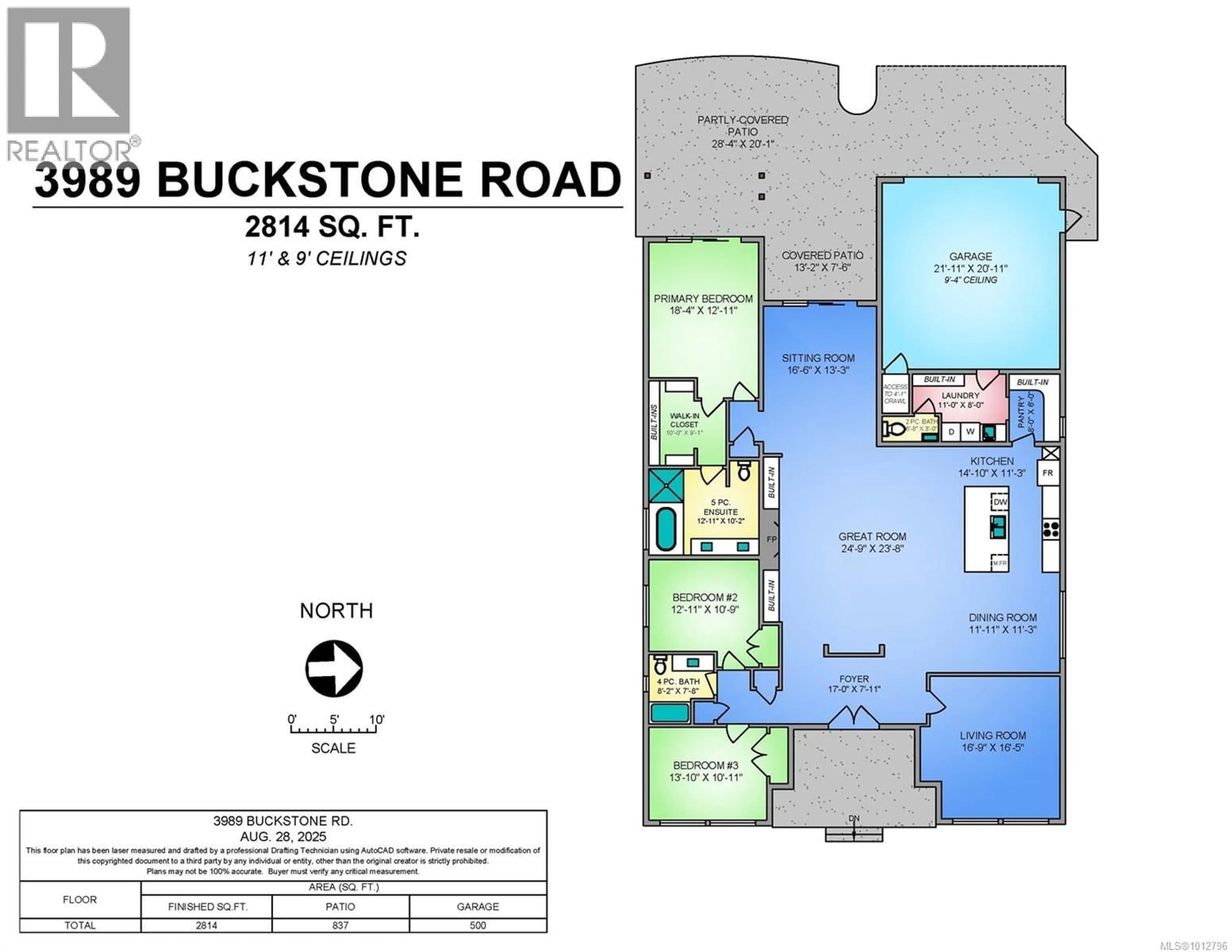 Floor plan for 3989 BUCKSTONE ROAD, Courtenay British Columbia V9N0B6