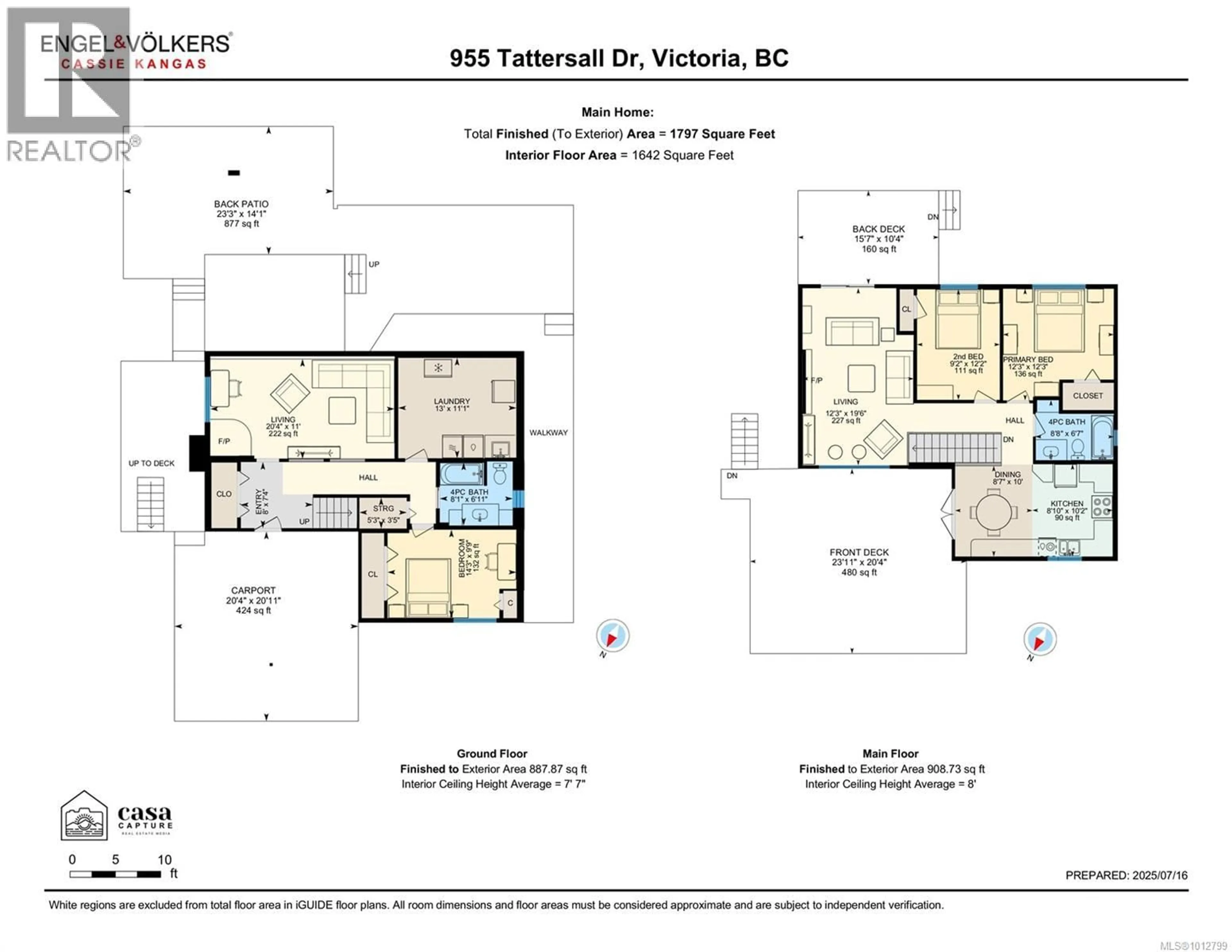 Floor plan for 955 TATTERSALL DRIVE, Saanich British Columbia V8X2X1