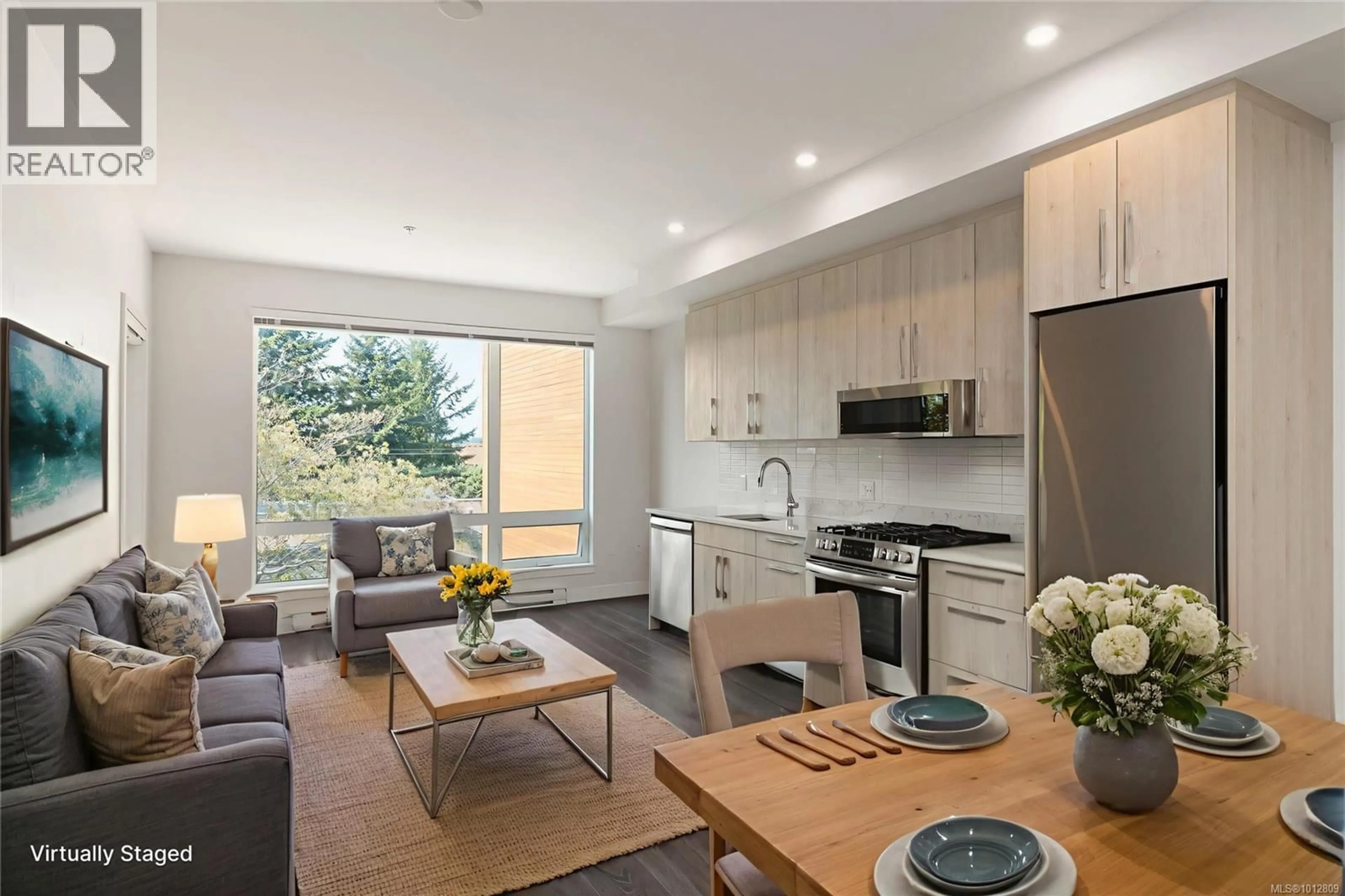 Open concept kitchen, unknown for 407 - 9864 FOURTH STREET, Sidney British Columbia V8L2Z4
