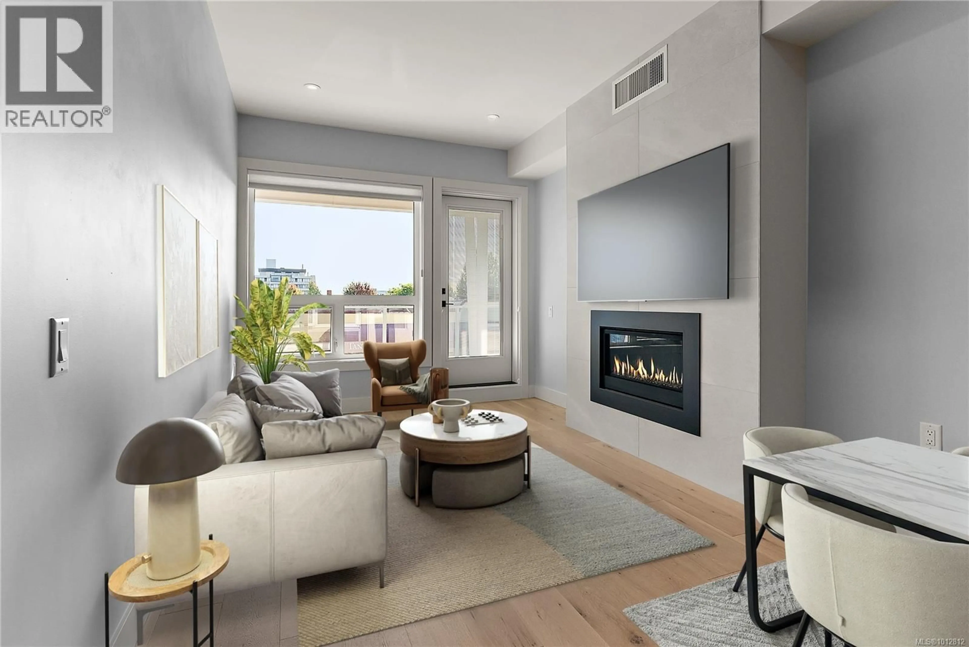 Living room with furniture, unknown for 202 - 9818 FOURTH STREET, Sidney British Columbia V8L1X4
