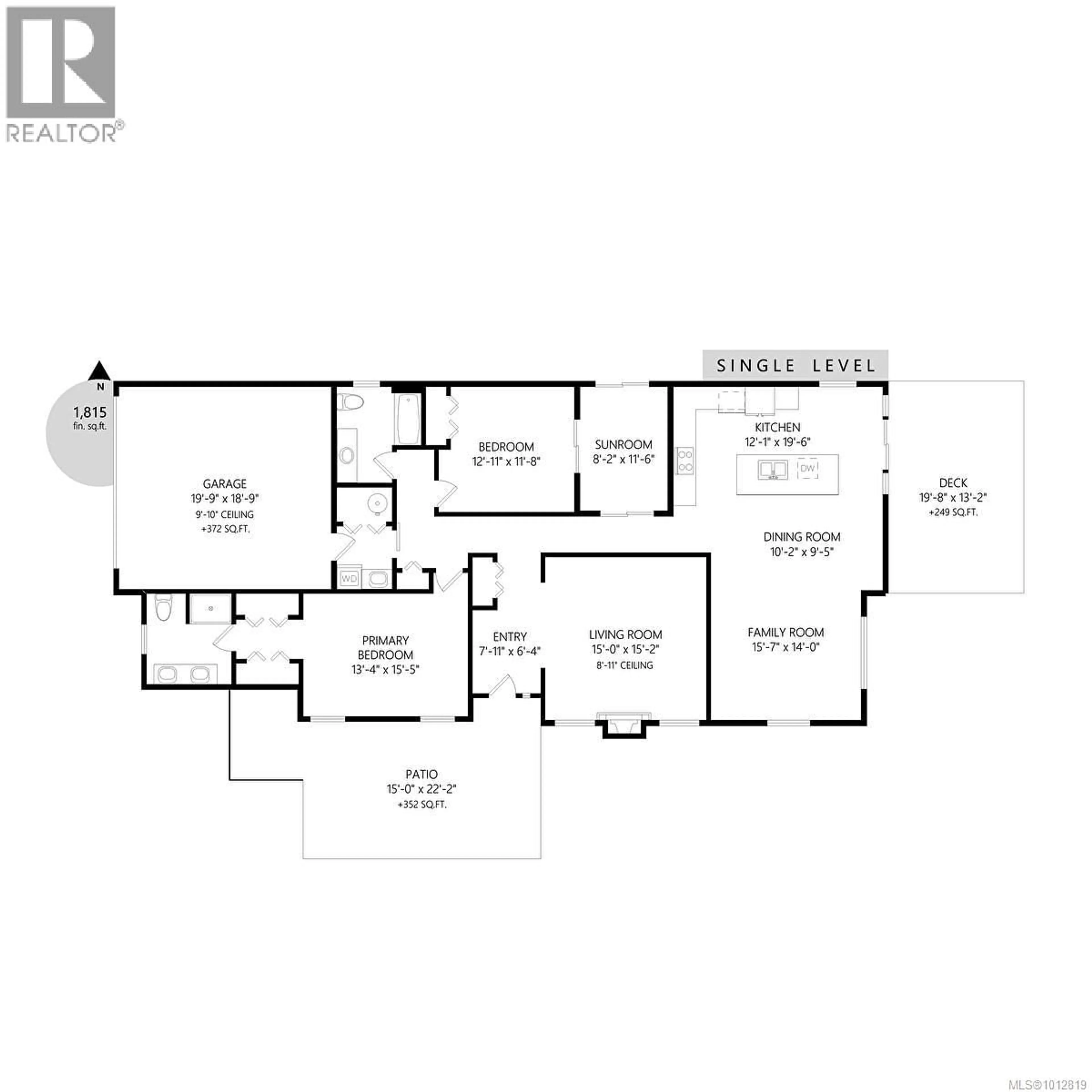 Floor plan for 8007 SIMPSON ROAD, Central Saanich British Columbia V8M2H3