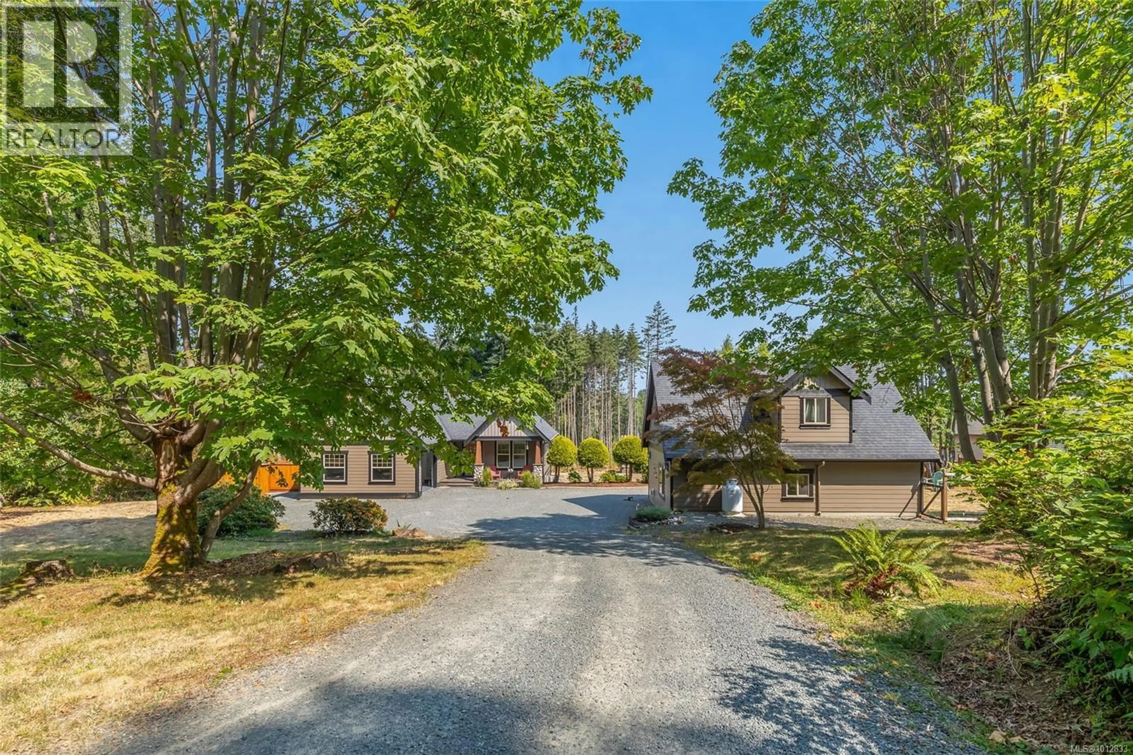 A pic from outside/outdoor area/front of a property/back of a property/a pic from drone, unknown for 708 RIVERS EDGE DRIVE, Nanoose Bay British Columbia V9P9L5