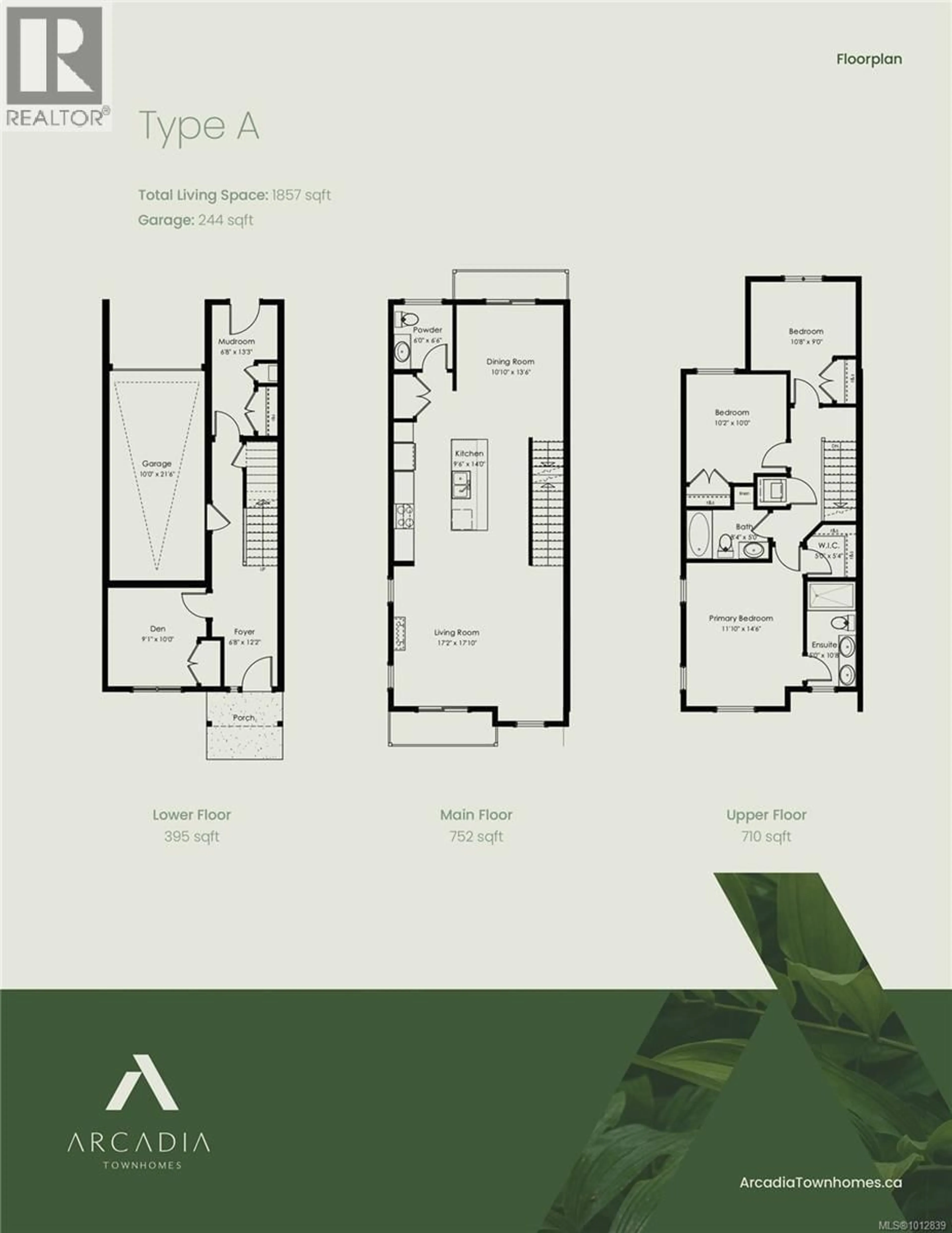 Floor plan for 1214 ARCADIAWOOD COURT, Langford British Columbia V9C0V5