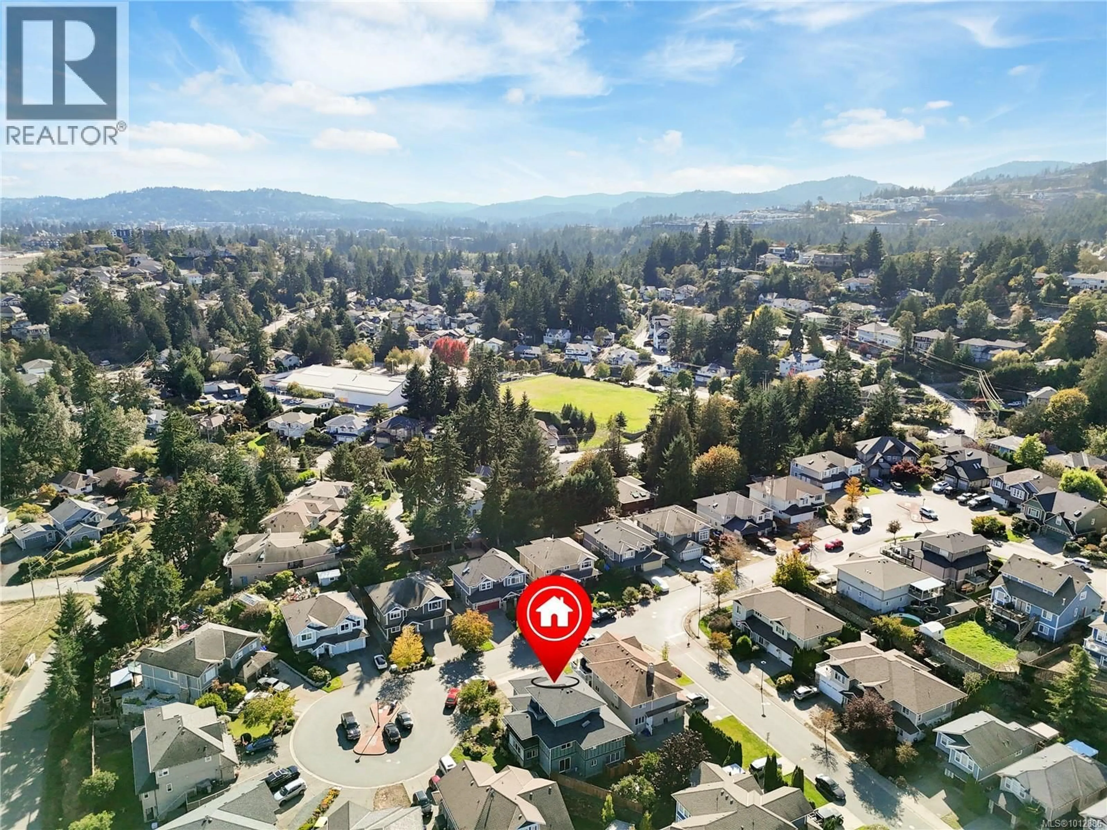 A pic from outside/outdoor area/front of a property/back of a property/a pic from drone, mountain view for 2234 SETCHFIELD AVENUE, Langford British Columbia V9B6N8