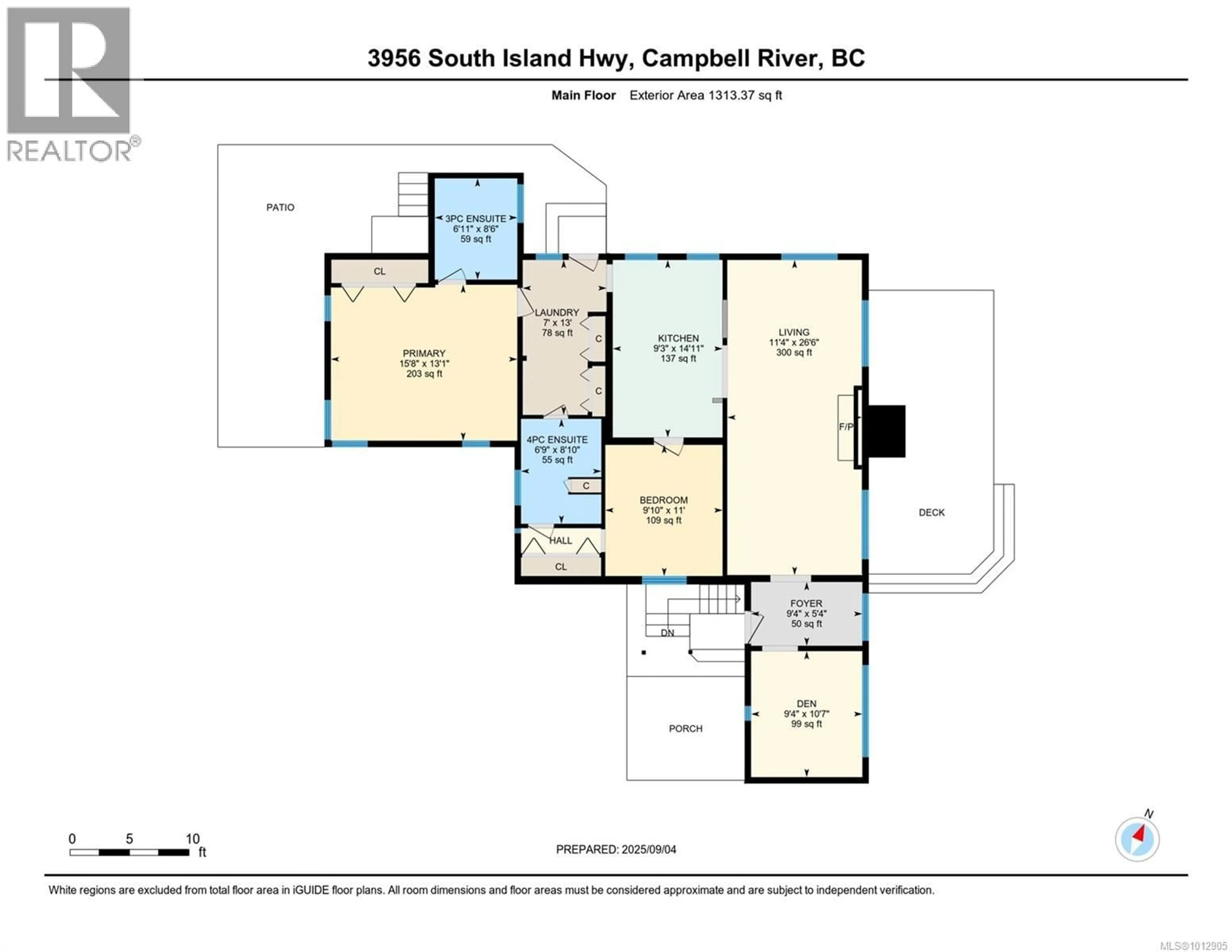 Floor plan for 3956 ISLAND HIGHWAY SOUTH, Campbell River British Columbia V9H1M9