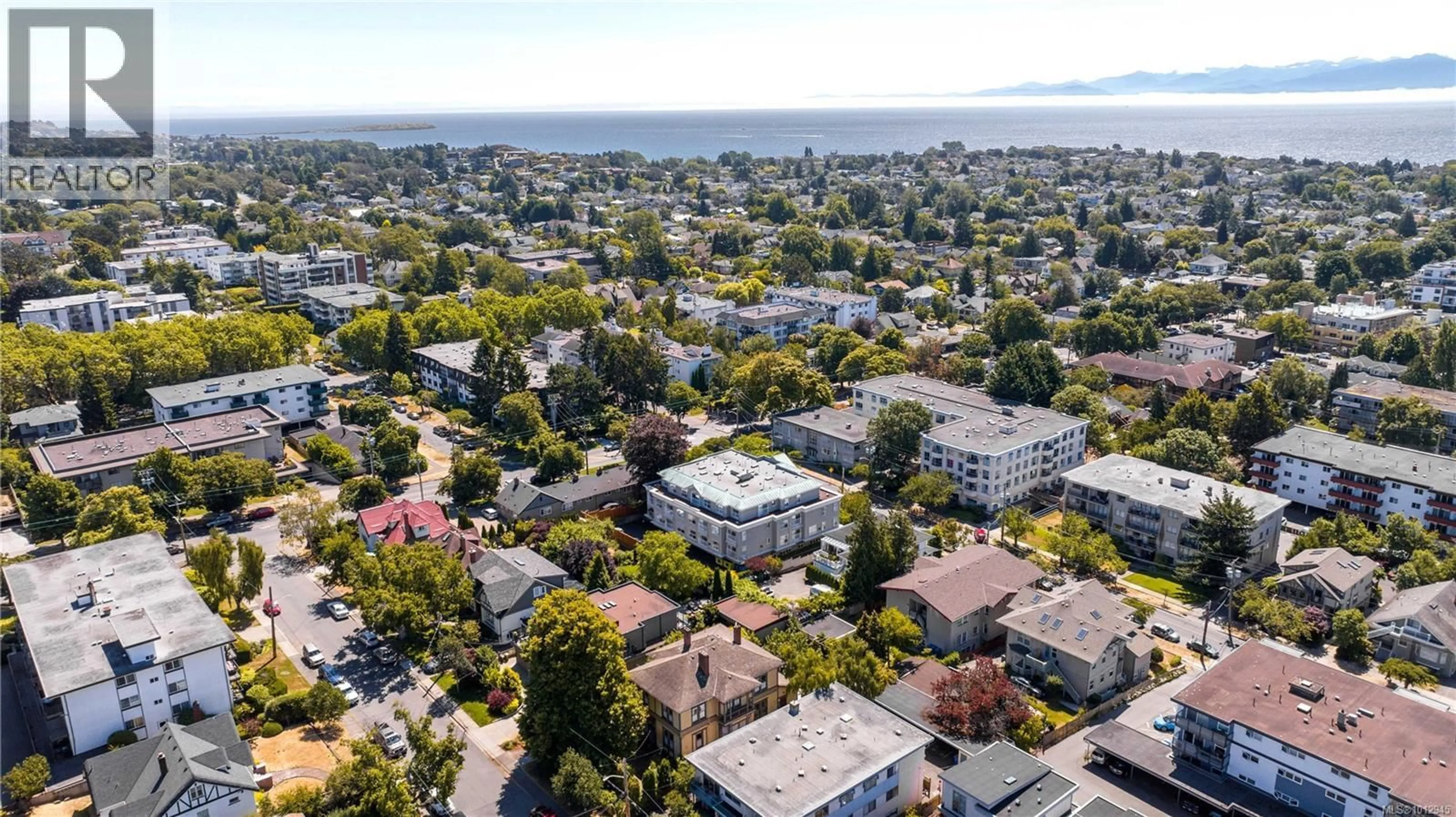 A pic from outside/outdoor area/front of a property/back of a property/a pic from drone, unknown for 201 - 1070 SOUTHGATE STREET, Victoria British Columbia V8V2Z2