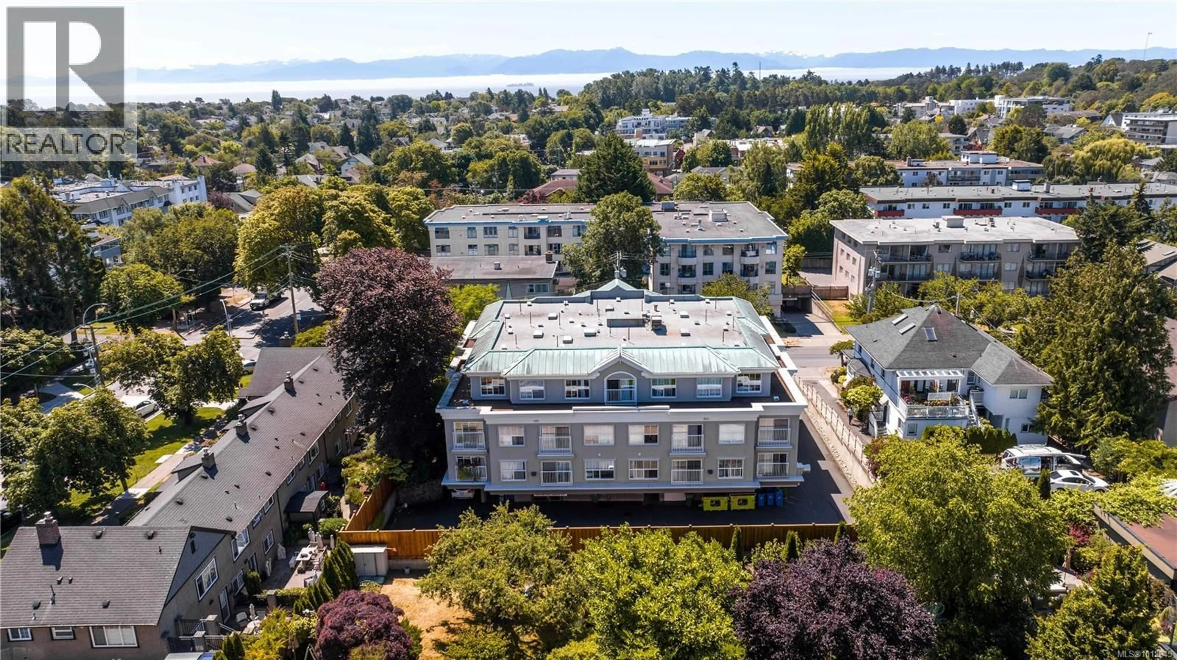 A pic from outside/outdoor area/front of a property/back of a property/a pic from drone, unknown for 201 - 1070 SOUTHGATE STREET, Victoria British Columbia V8V2Z2