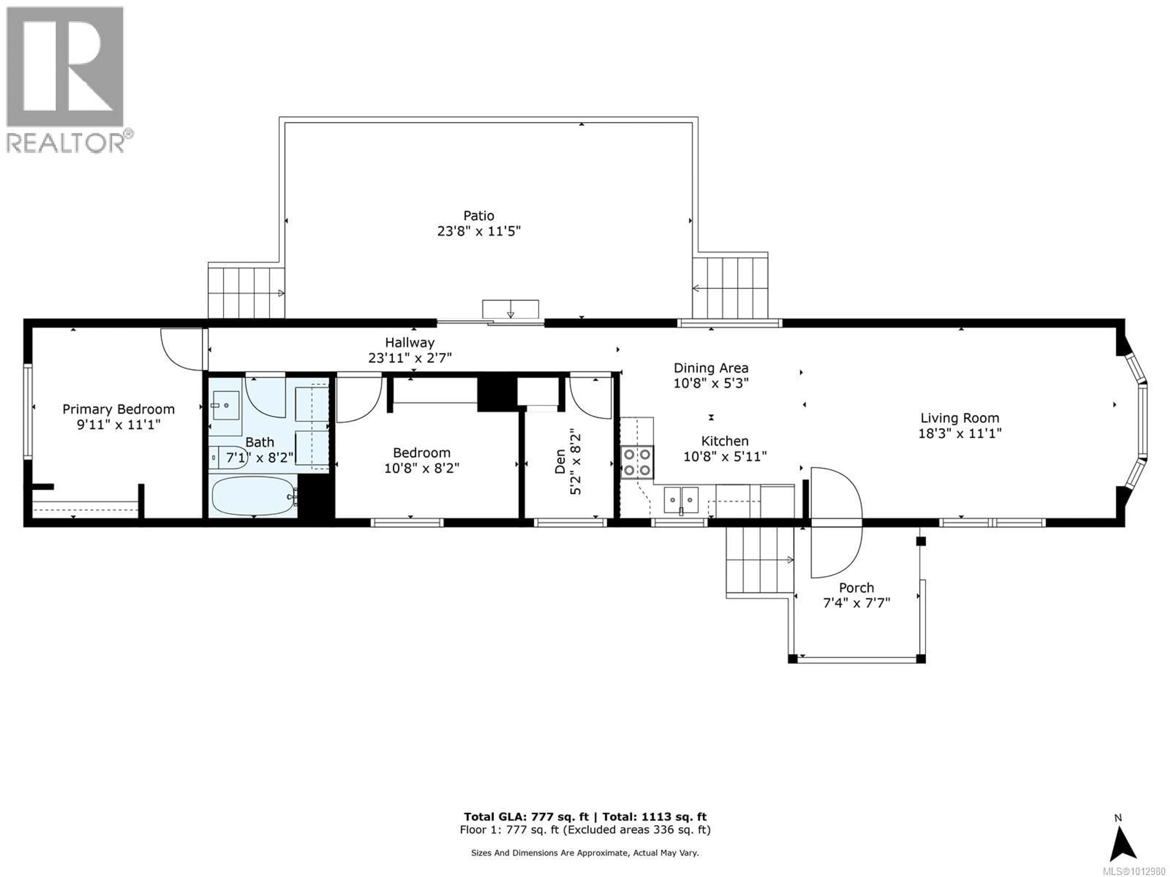 Floor plan for 42 - 1572 SEABIRD ROAD, Nanaimo British Columbia V9G1L3