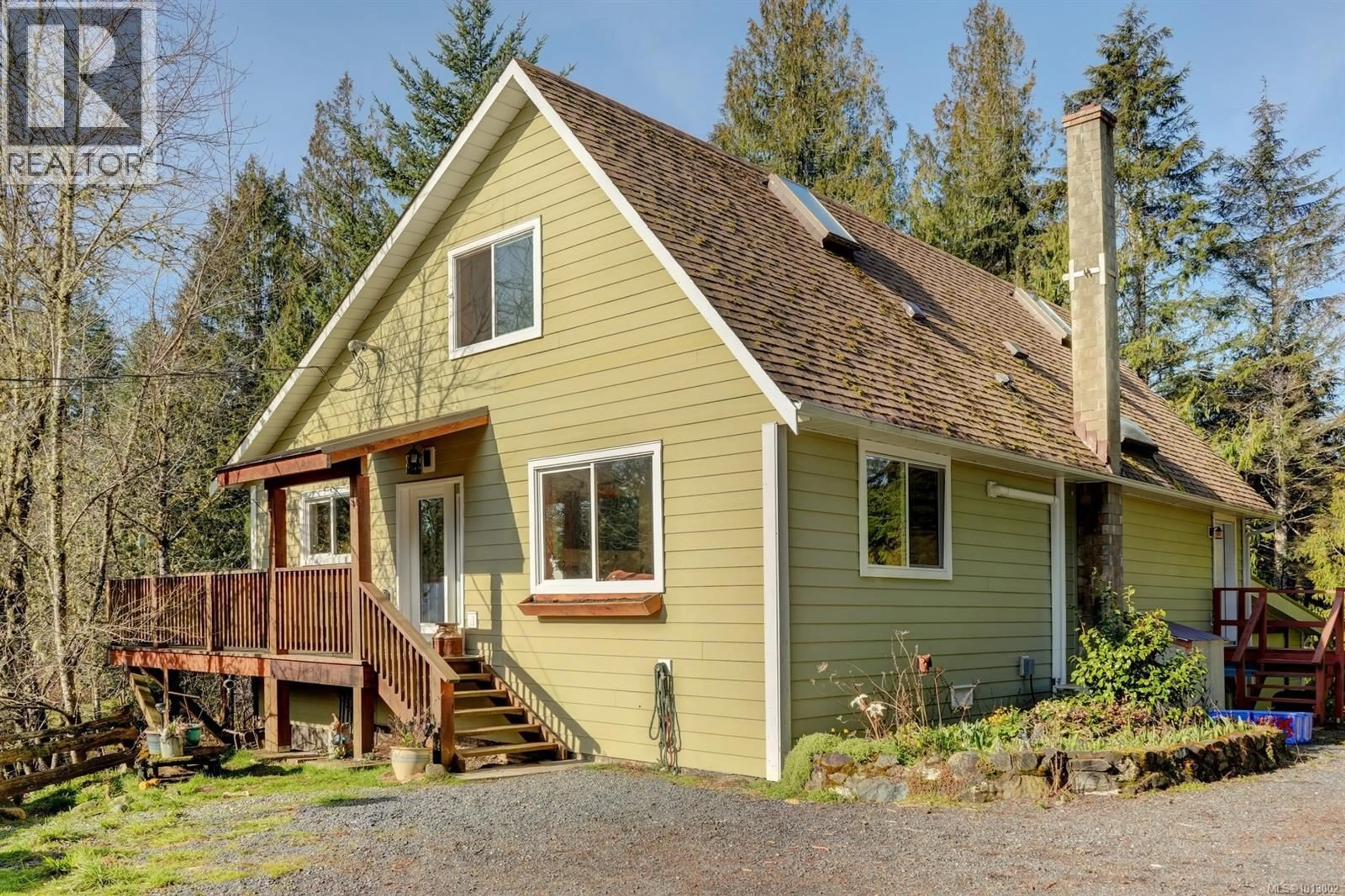 Home with vinyl exterior material, street for 8035 TUGWELL ROAD, Sooke British Columbia V9Z0J8