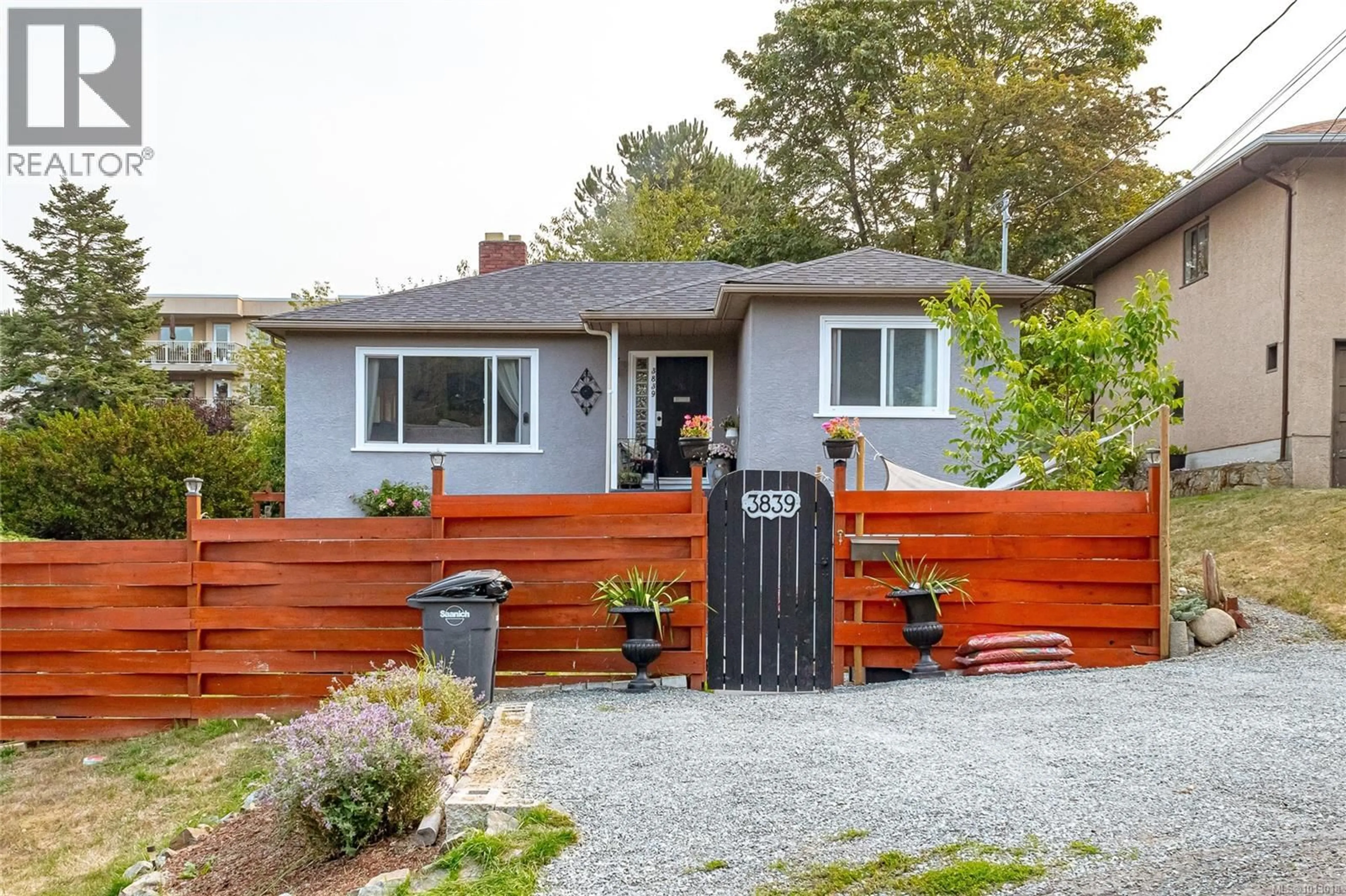 Home with brick exterior material, street for 3839 SAUL STREET, Saanich British Columbia V8X1S4