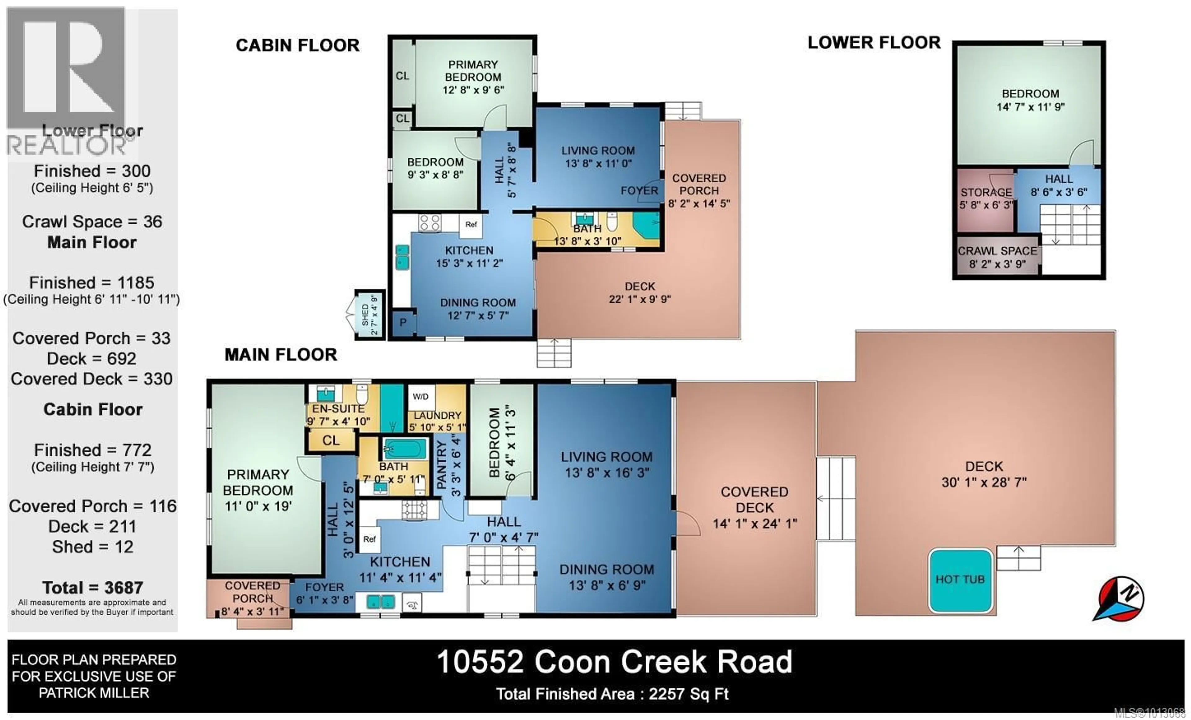 Floor plan for 10552 COON CREEK ROAD, Youbou British Columbia V0R3E1