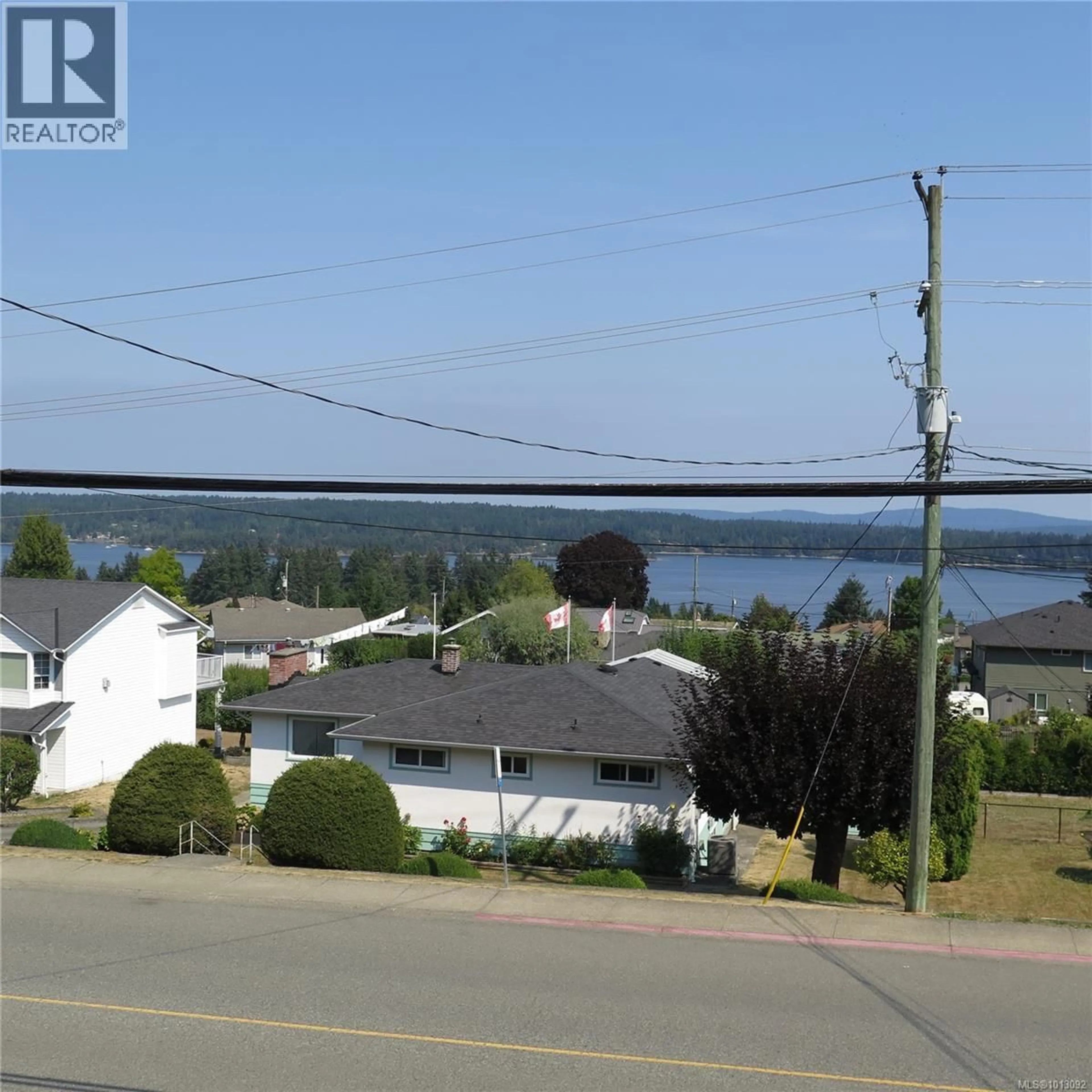 A pic from outside/outdoor area/front of a property/back of a property/a pic from drone, water/lake/river/ocean view for 426 DAVIS ROAD, Ladysmith British Columbia V0R2E0