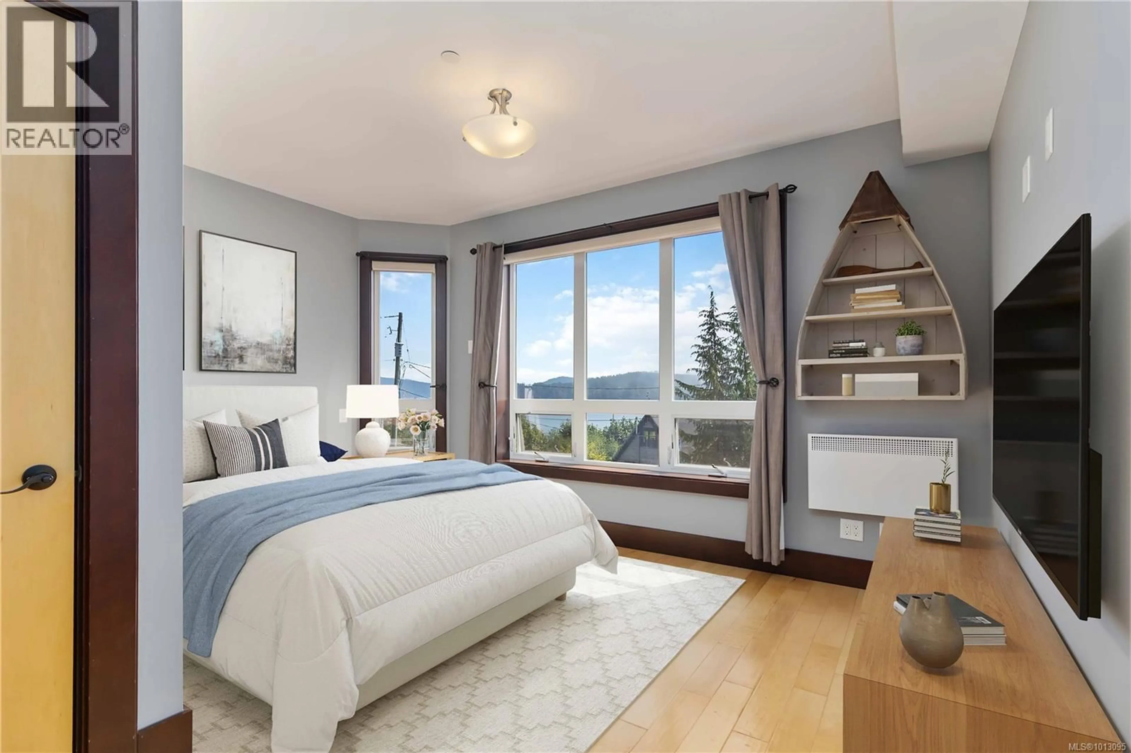 Bedroom with bed, unknown for 6562 GOODMERE ROAD, Sooke British Columbia V9Z1M2