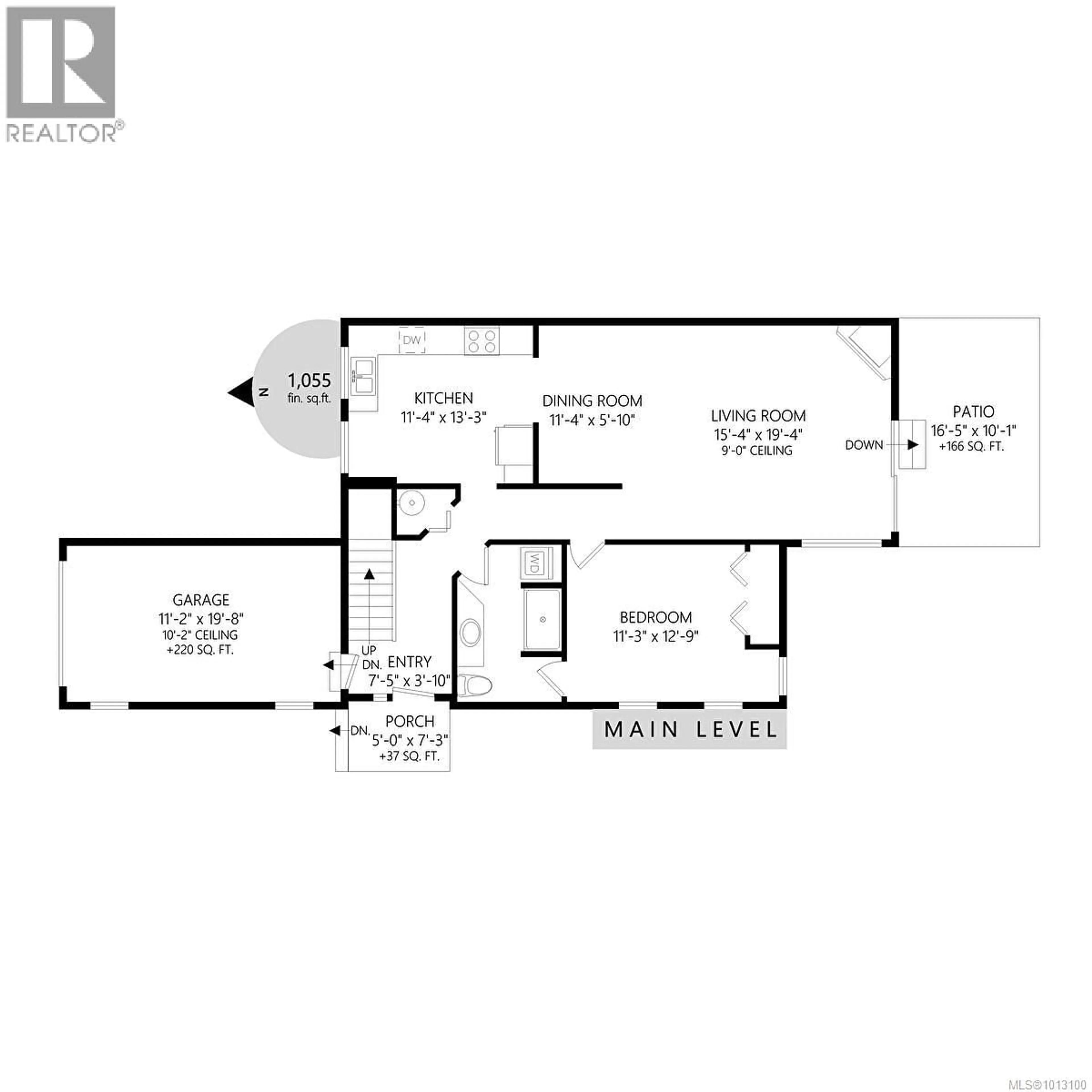Floor plan for 1 - 9903 RESTHAVEN DRIVE, Sidney British Columbia V8L3E9