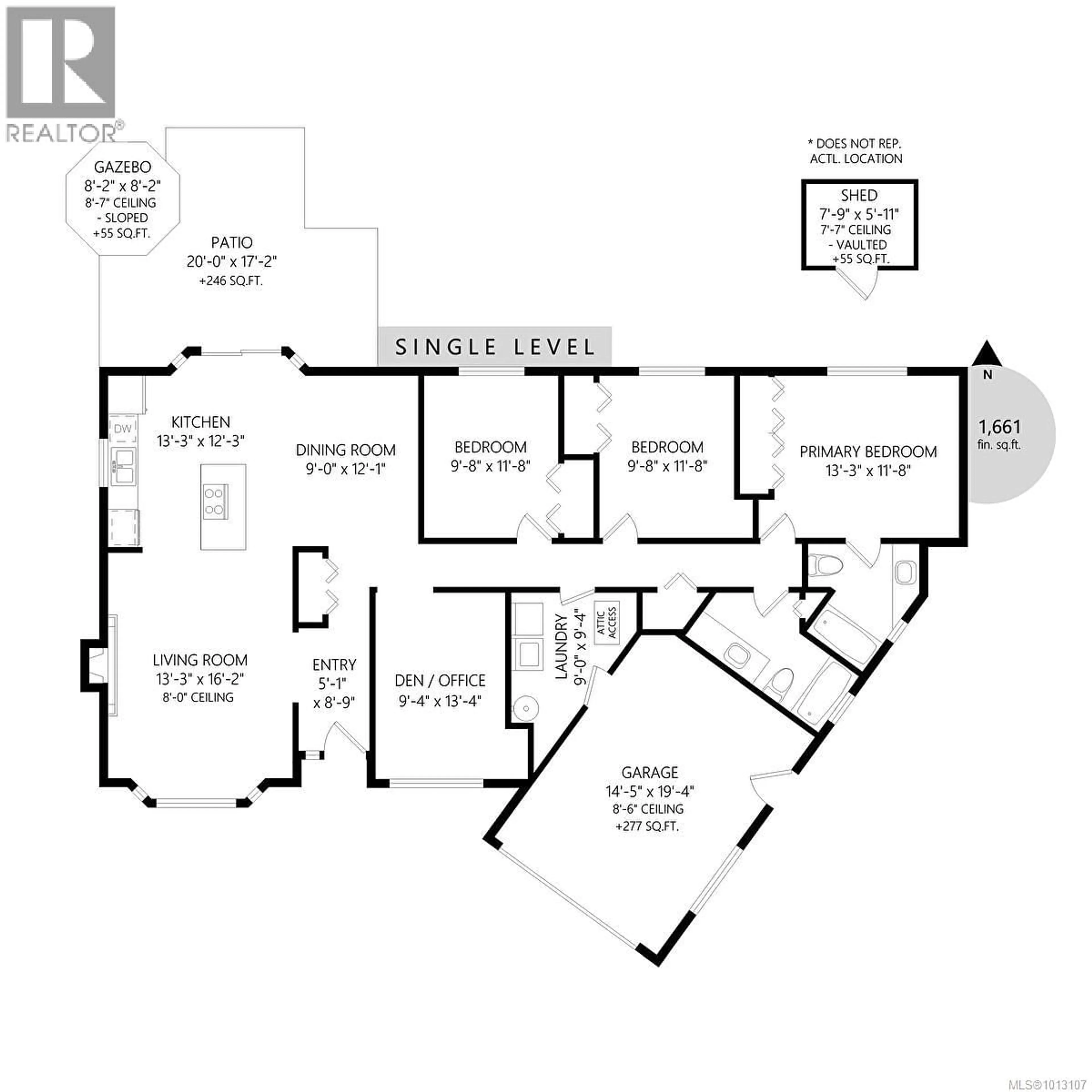 Floor plan for 2044 WINMEADOW PLACE, Sidney British Columbia V8L4S3