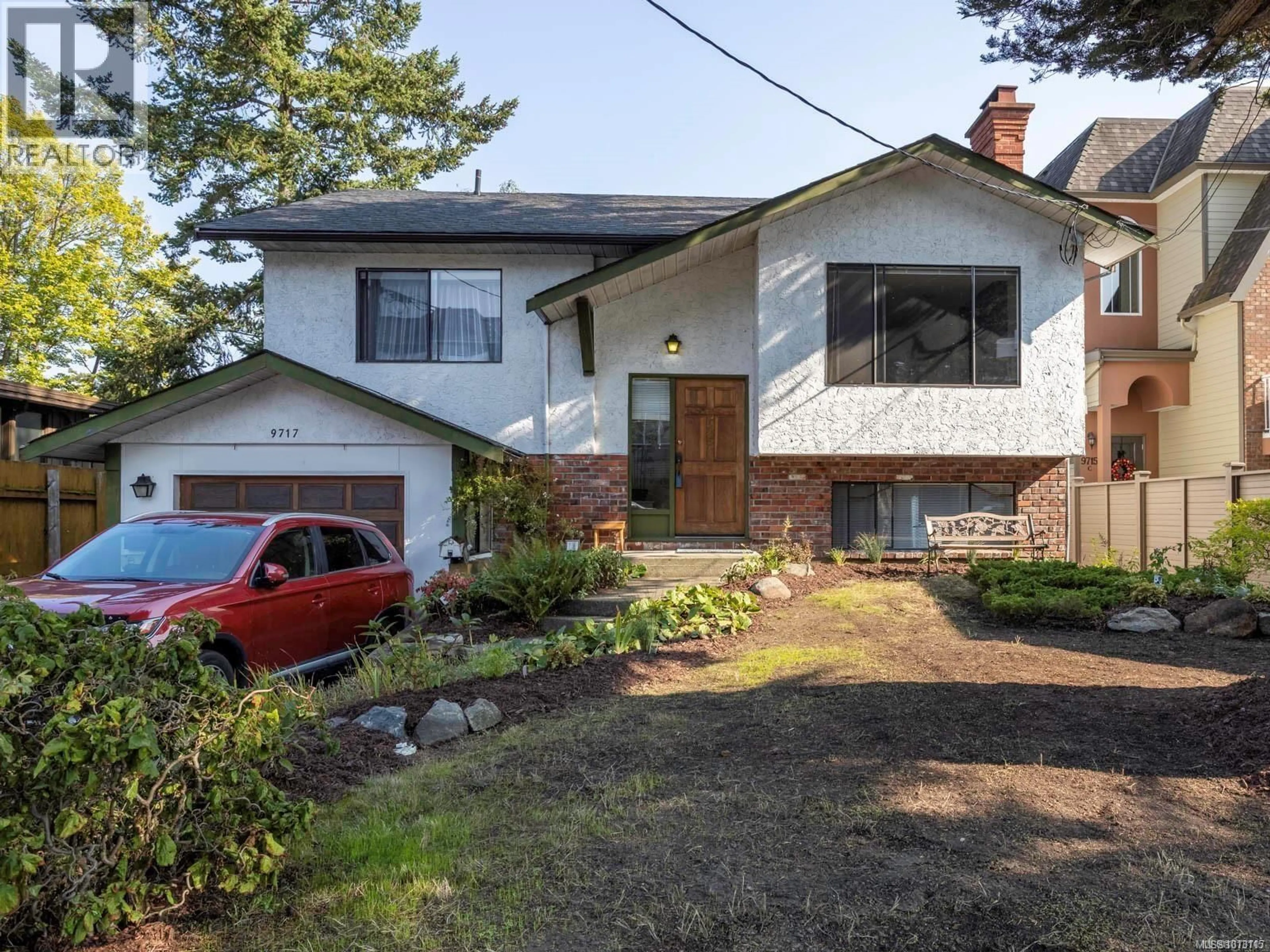 Home with brick exterior material, street for 9717 SECOND STREET, Sidney British Columbia V8L3C3