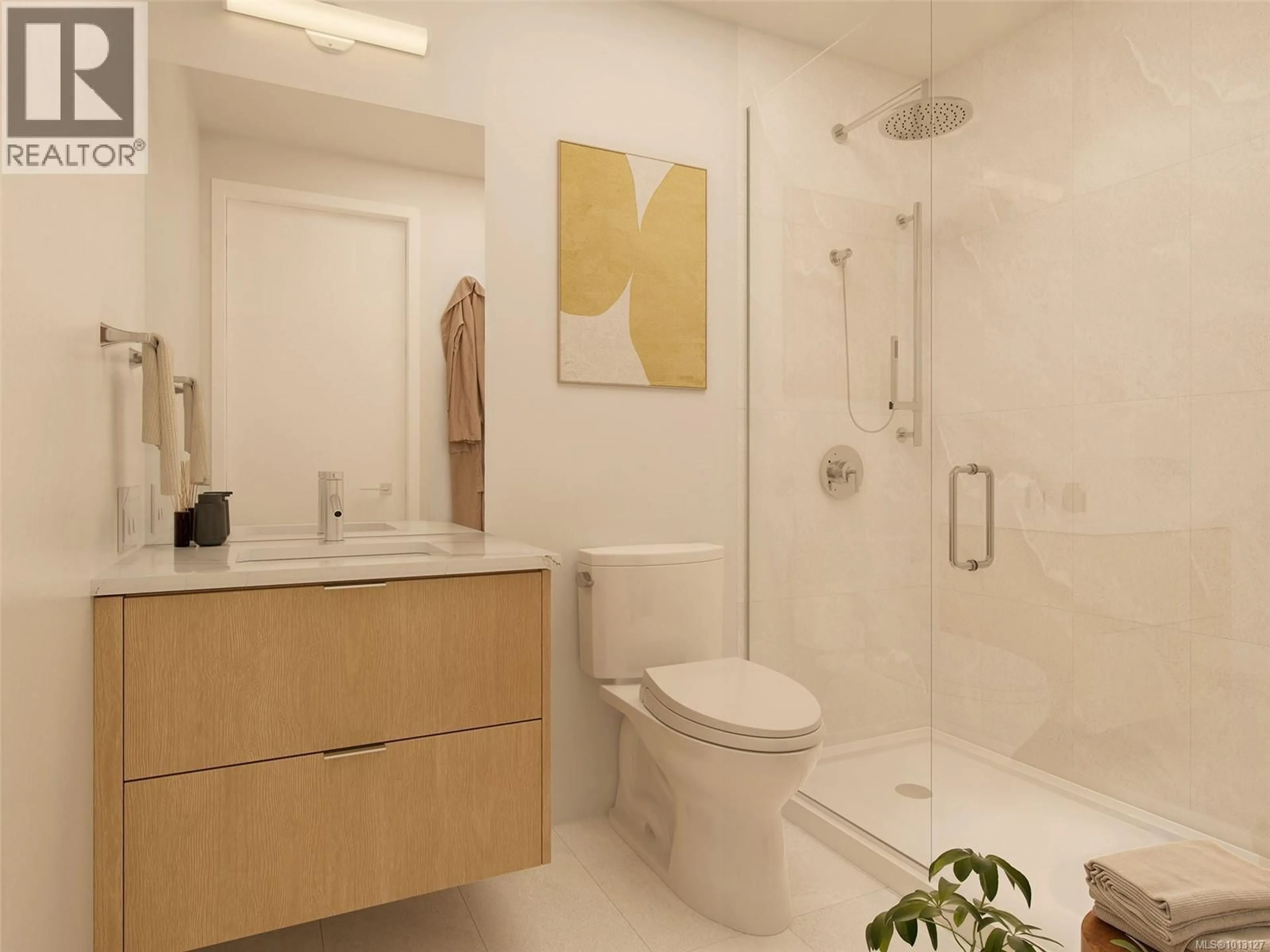 Standard bathroom, ceramic/tile floor for 306 - 335 BEECHWOOD AVENUE, Victoria British Columbia V8S3W8