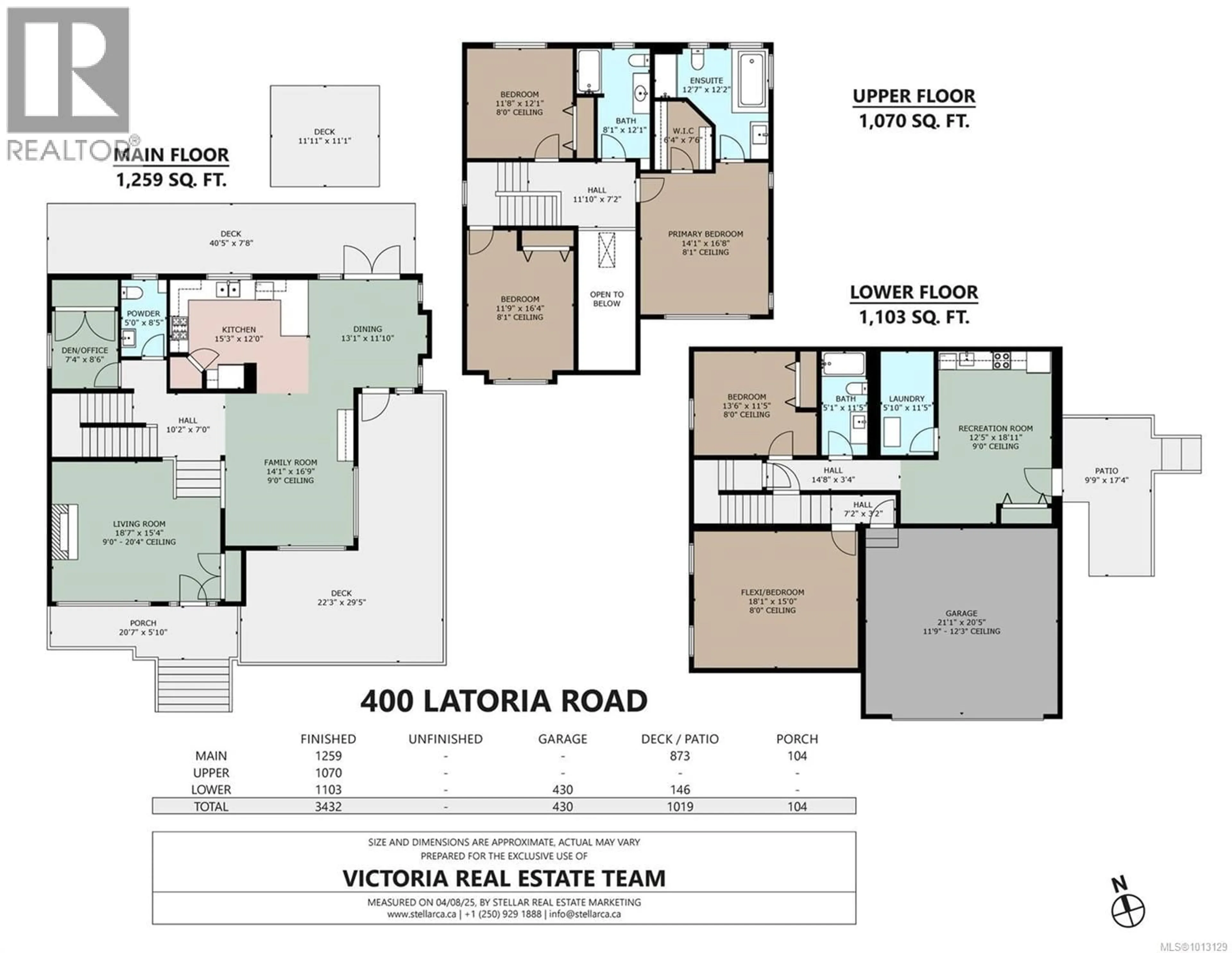 Floor plan for 400 LATORIA ROAD, Colwood British Columbia V9C4K7