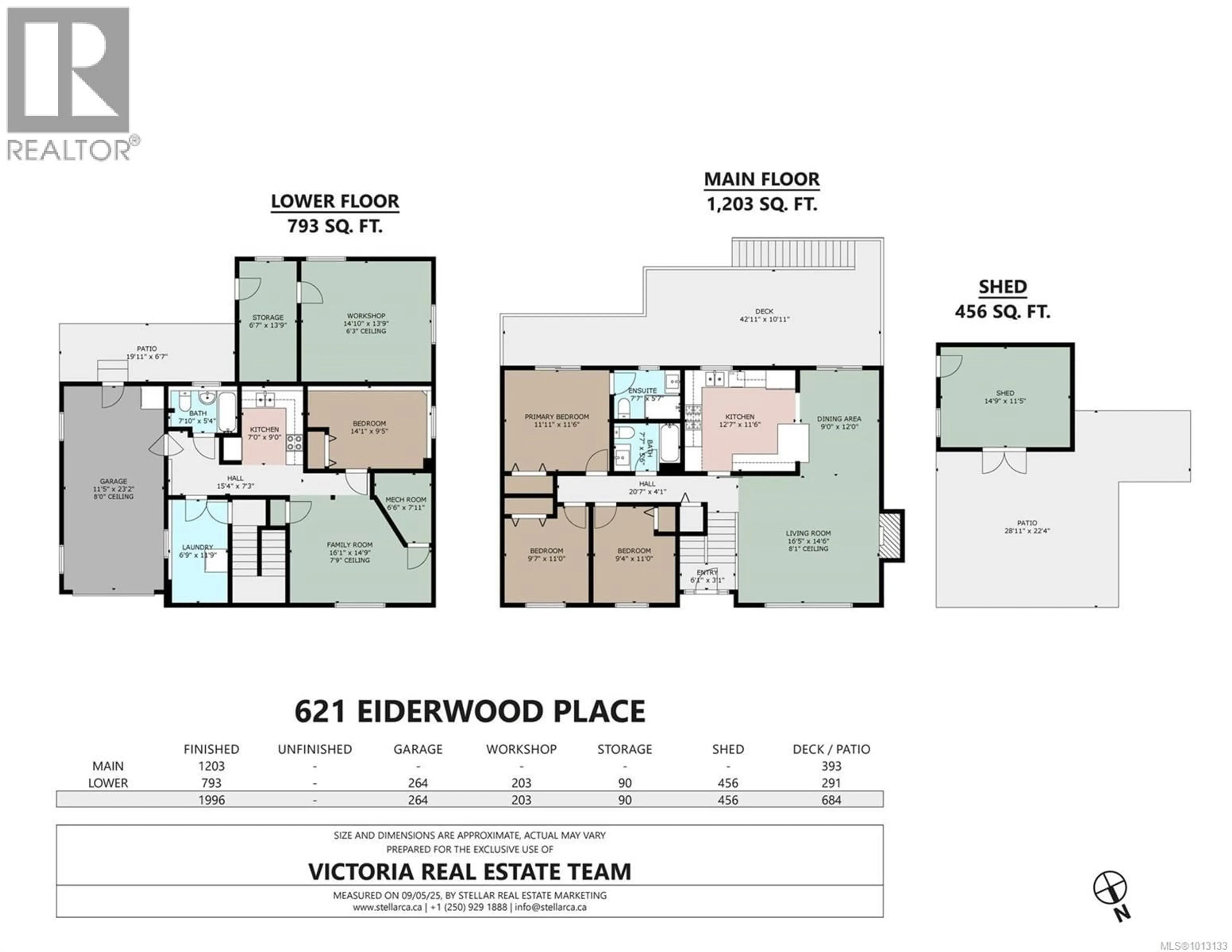 Floor plan for 621 EIDERWOOD PLACE, Colwood British Columbia V9C2L1