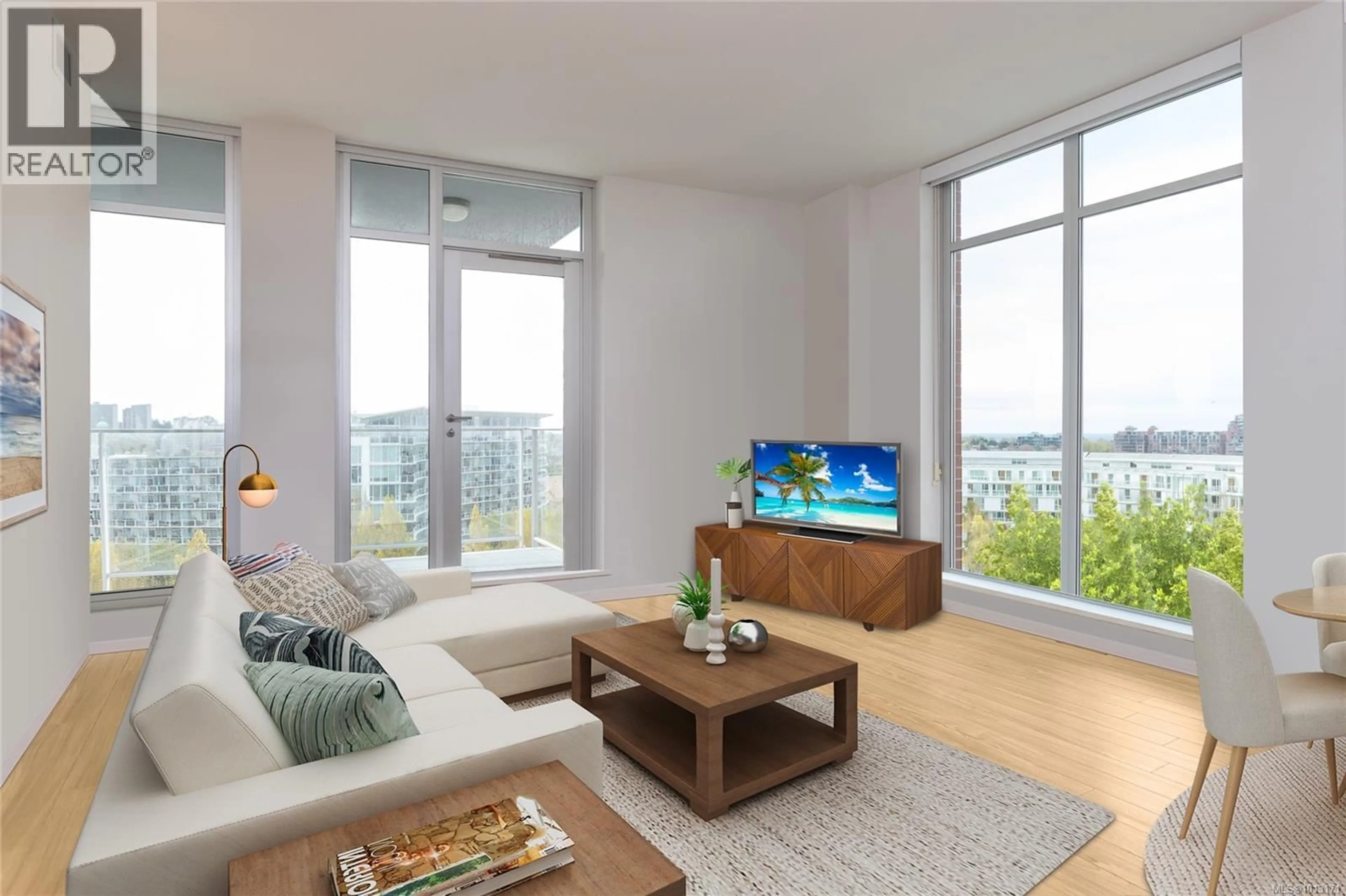Living room with furniture, unknown for 510 - 100 SAGHALIE ROAD, Victoria British Columbia V9A0A1
