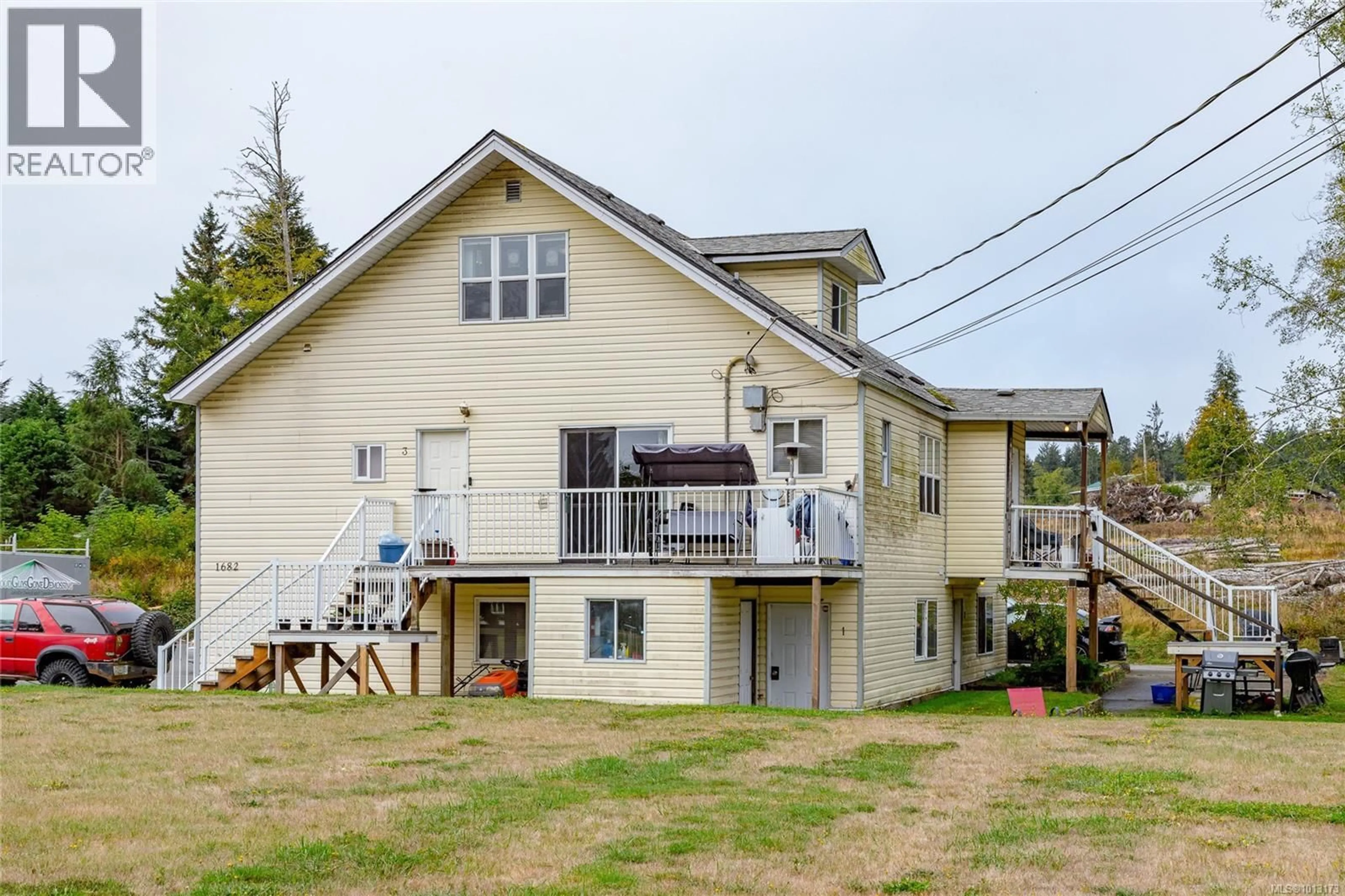 A pic from outside/outdoor area/front of a property/back of a property/a pic from drone, unknown for 1682 WHIFFIN SPIT ROAD, Sooke British Columbia V9Z0T8