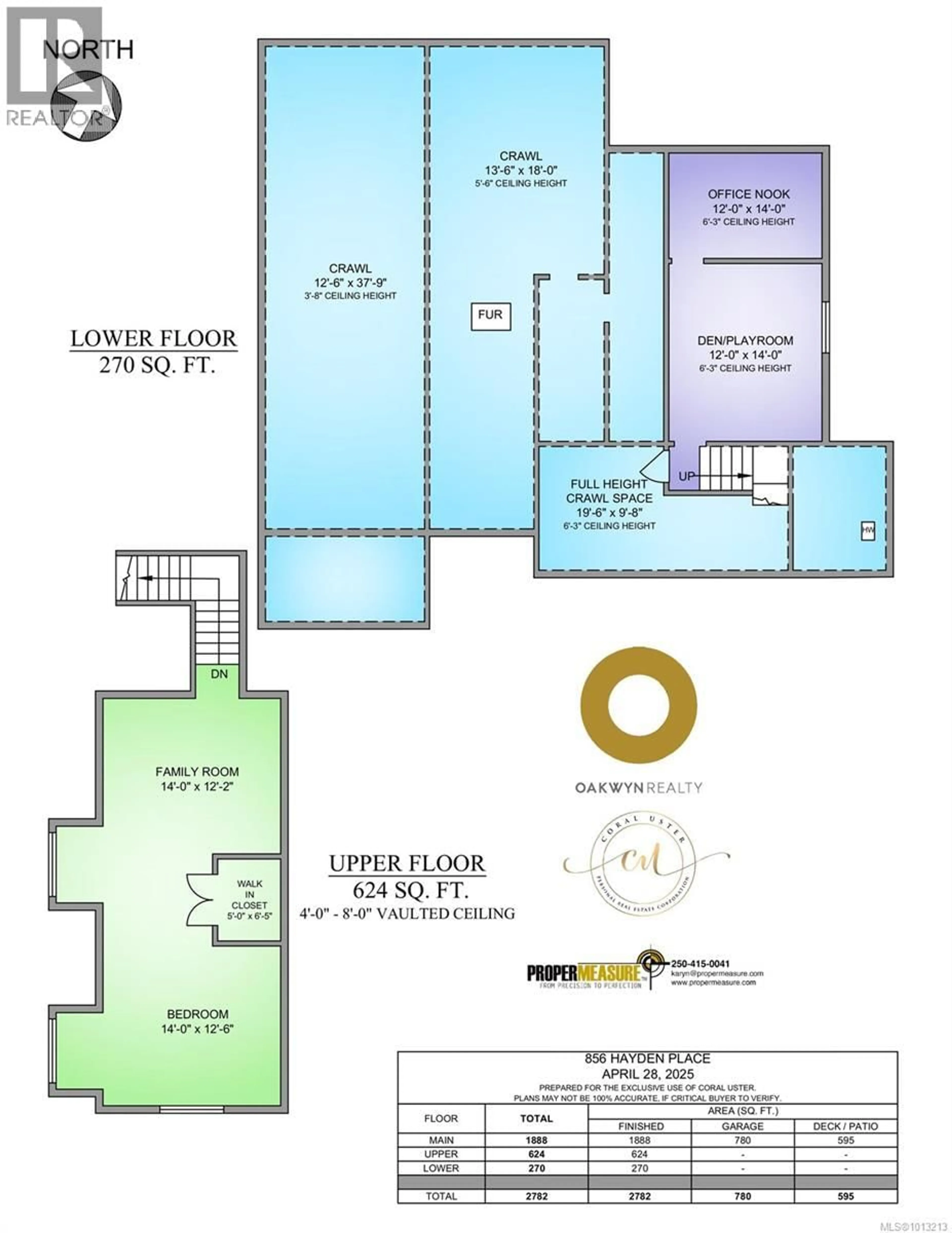Floor plan for 856 HAYDEN PLACE, Mill Bay British Columbia V0R2P3