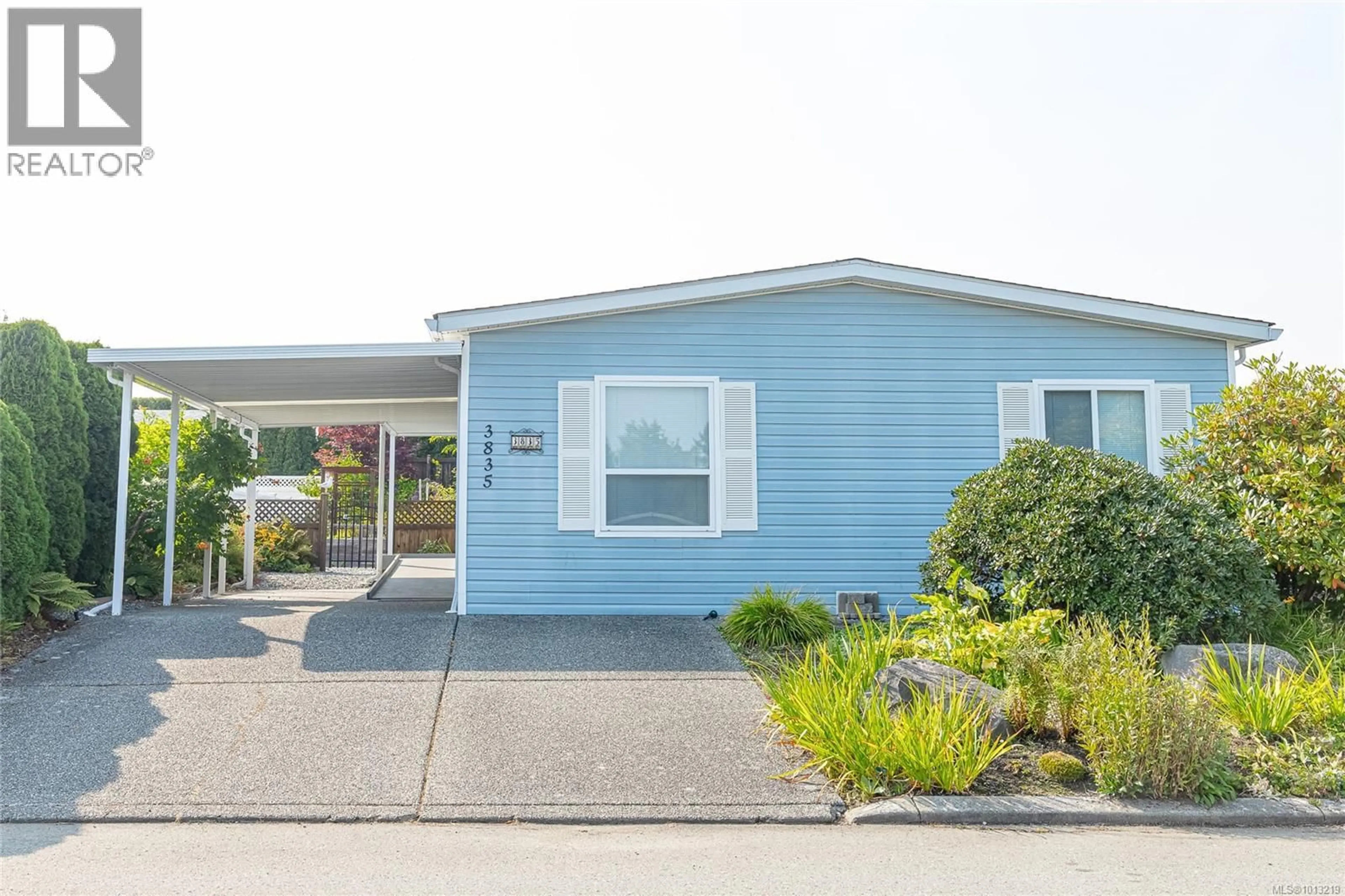Home with vinyl exterior material, street for 90 - 3835 MAPLEWOOD DRIVE, Nanaimo British Columbia V9T6B9
