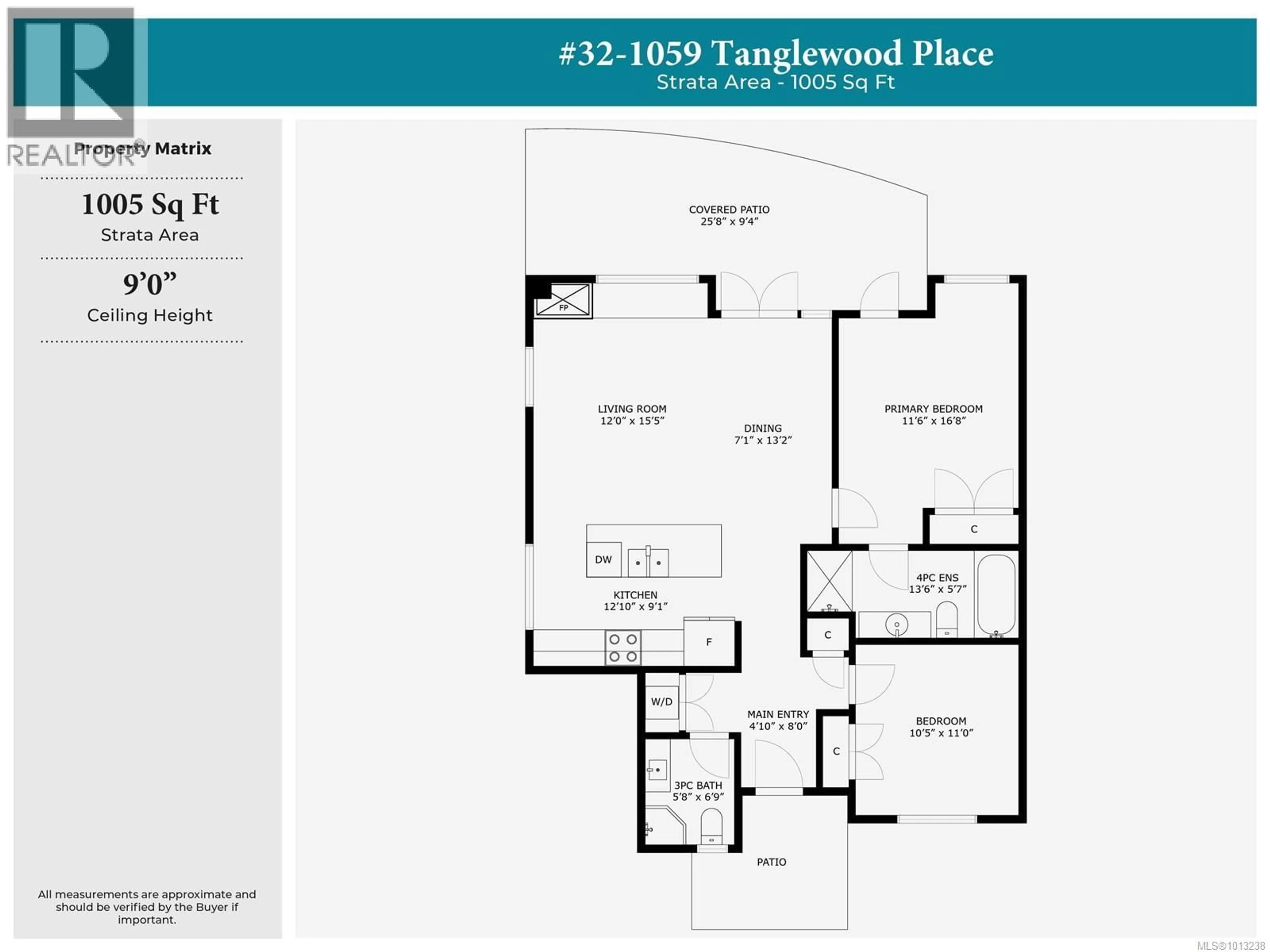 Floor plan for 32 - 1059 TANGLEWOOD PLACE, Parksville British Columbia V9P2E2