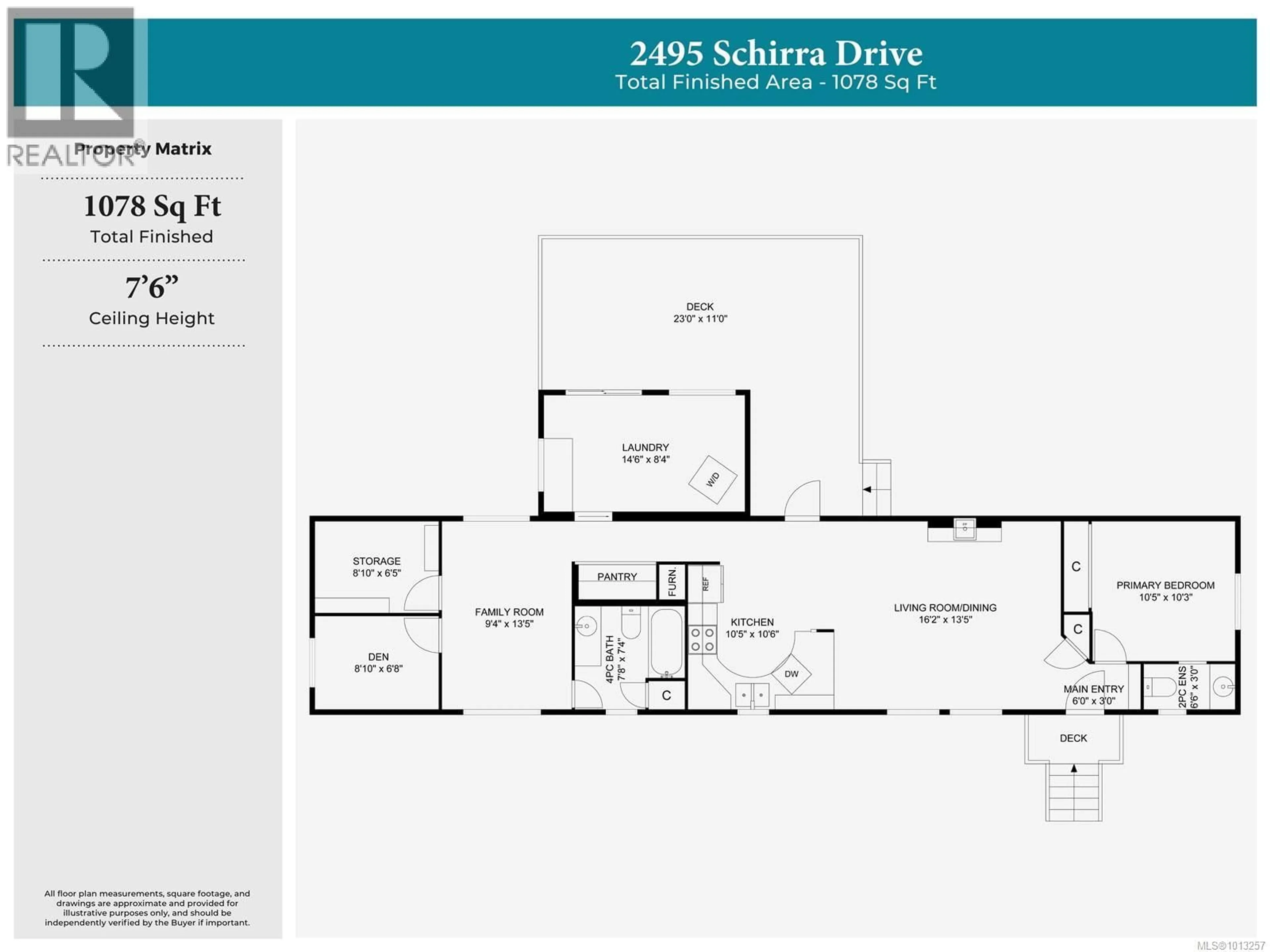 Floor plan for 2495 SCHIRRA DRIVE, Nanoose Bay British Columbia V0R2R0