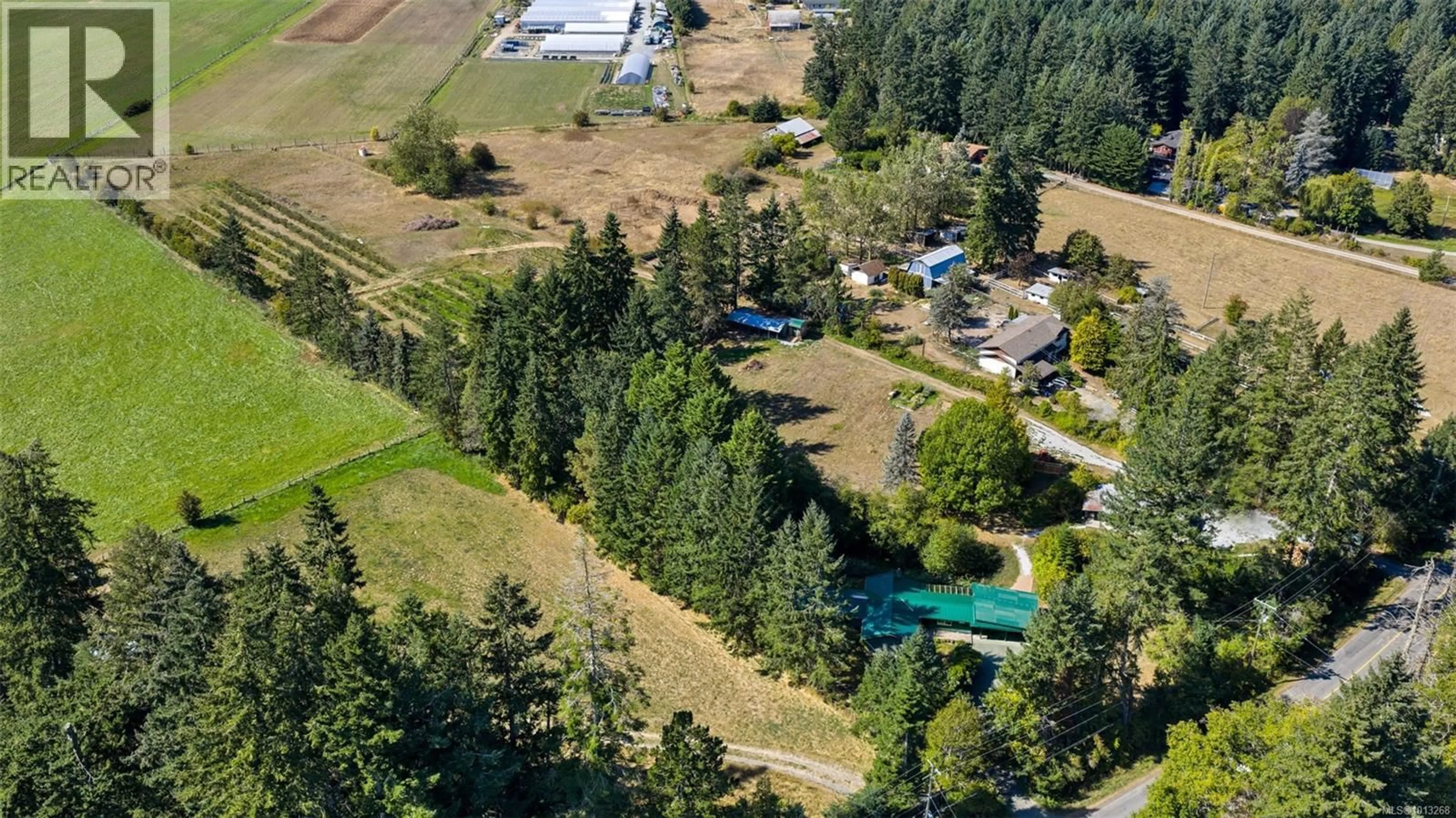 A pic from outside/outdoor area/front of a property/back of a property/a pic from drone, unknown for 3840 TELEGRAPH ROAD, Cobble Hill British Columbia V0R1L4
