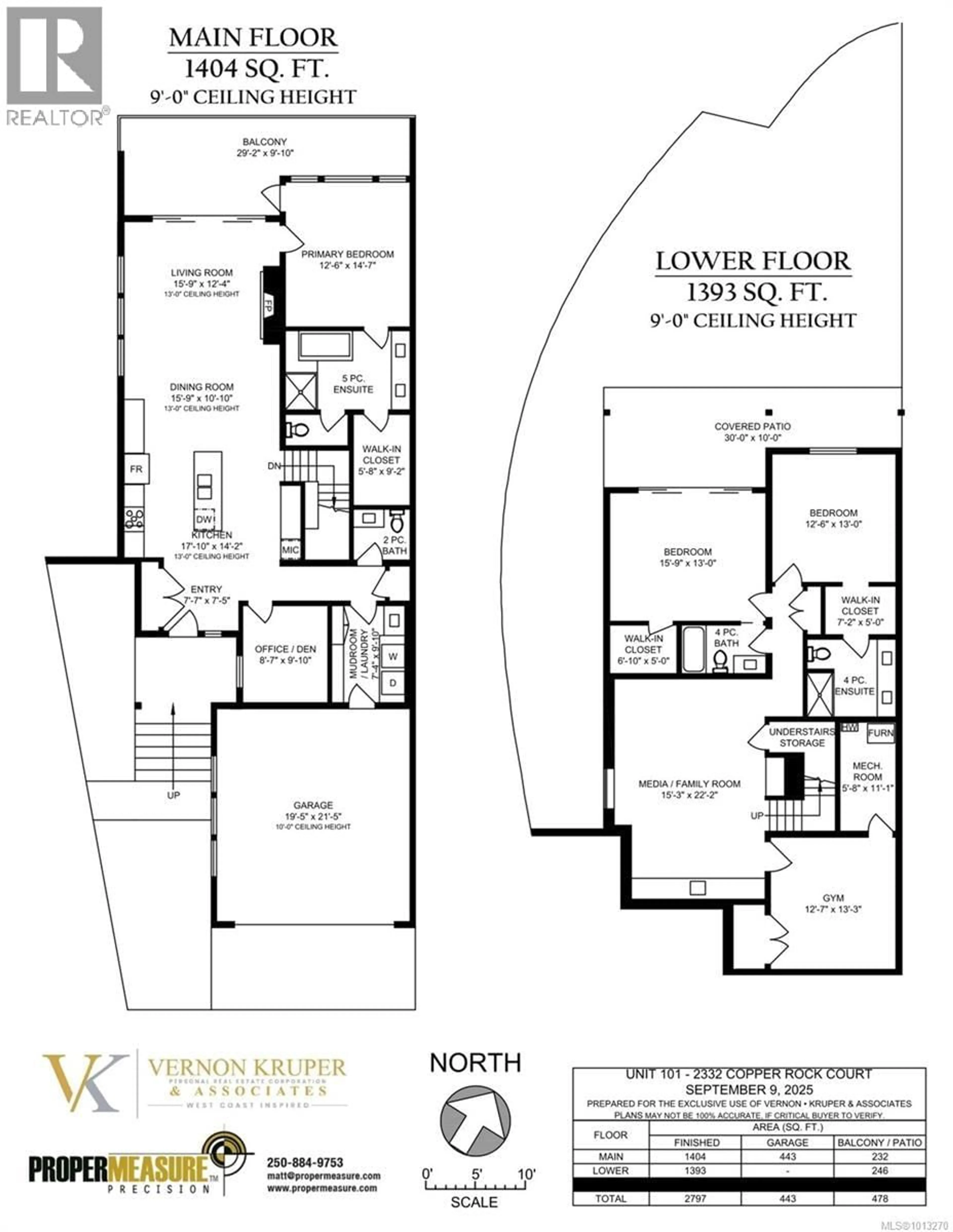 Floor plan for 101 - 2332 COPPER ROCK COURT, Langford British Columbia V9B0G4