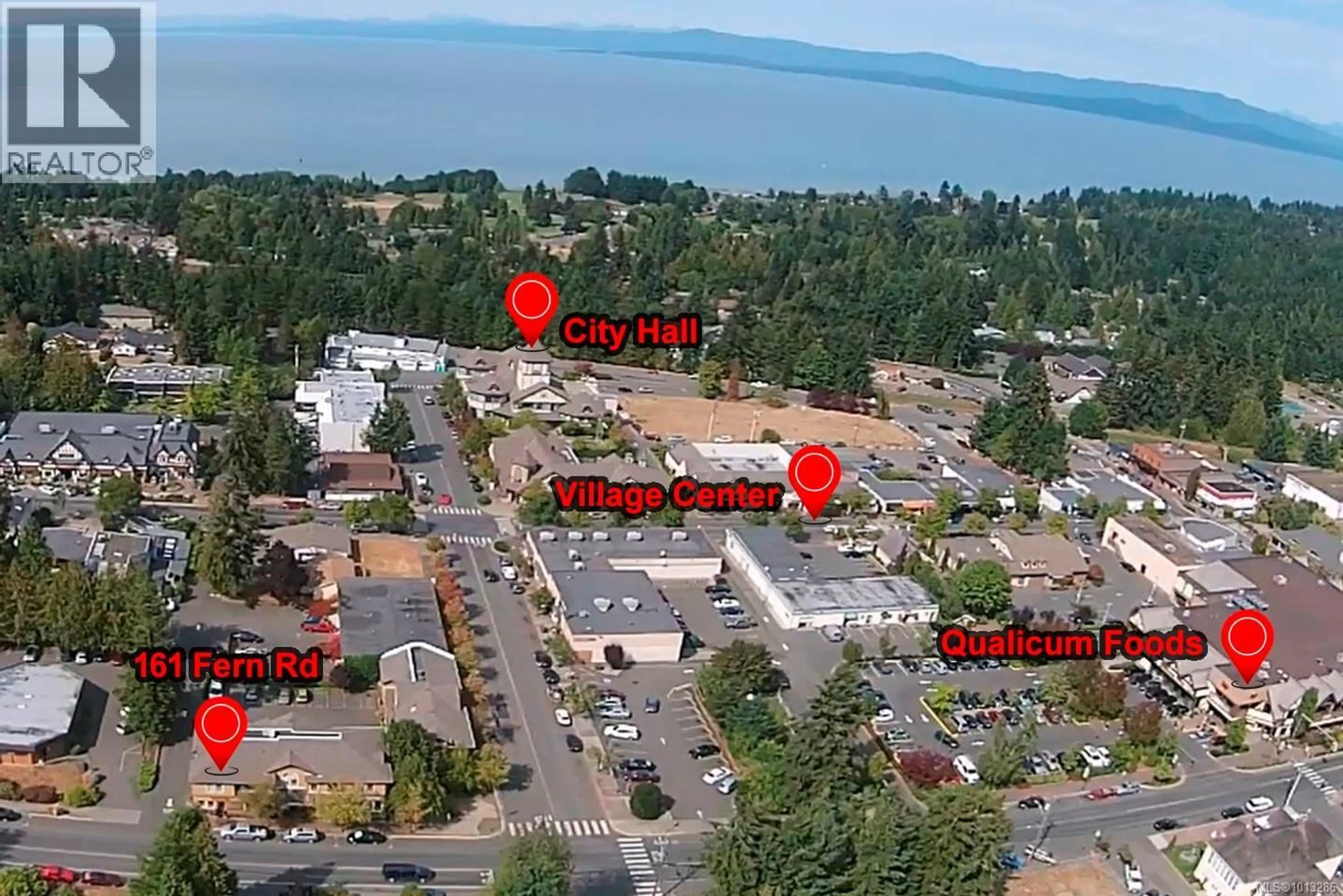 A pic from outside/outdoor area/front of a property/back of a property/a pic from drone, water/lake/river/ocean view for 10 - 161 FERN ROAD, Qualicum Beach British Columbia V9K2K1