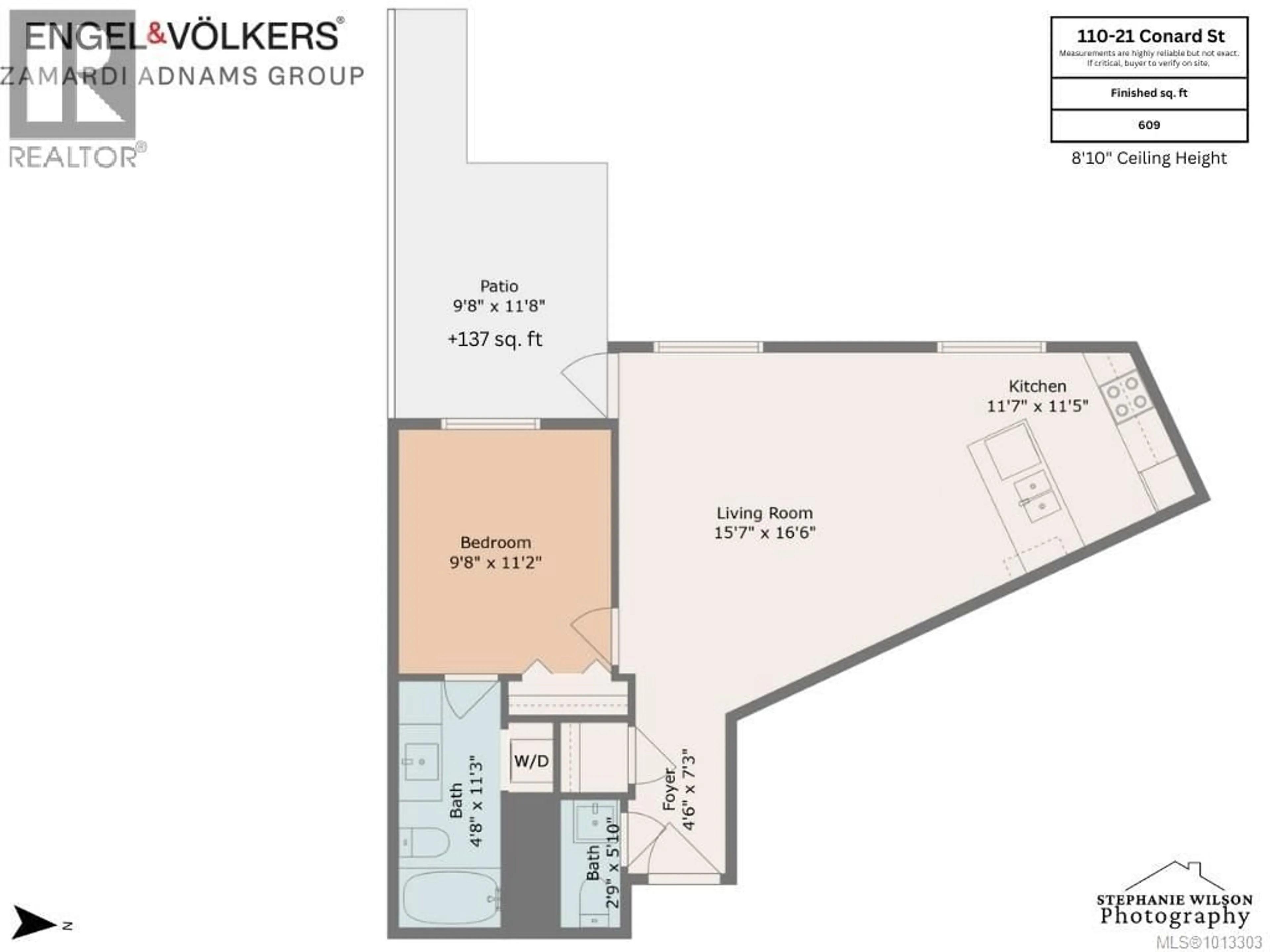 Floor plan for 110 - 21 CONARD STREET, View Royal British Columbia V8Z0C4