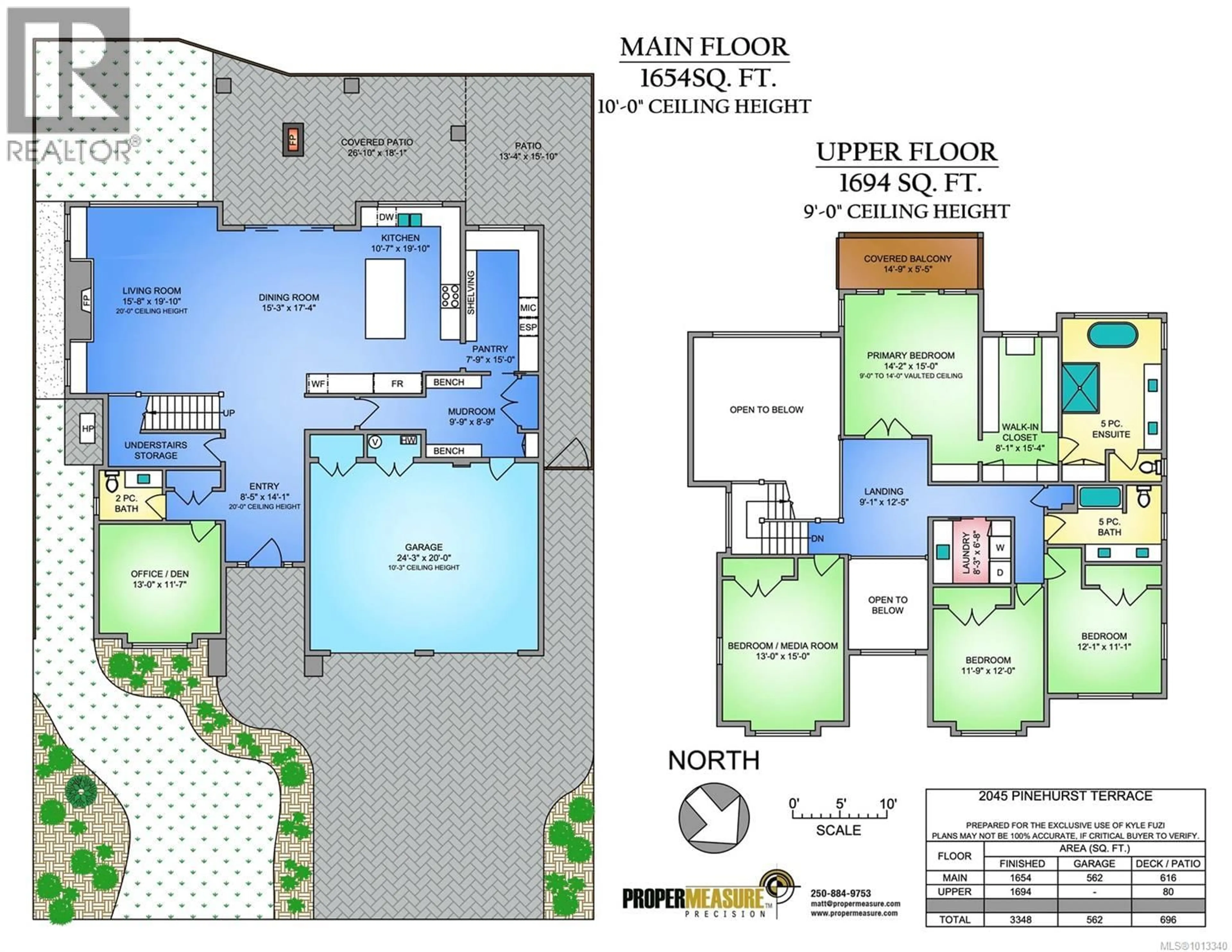 Floor plan for 2045 PINEHURST TERRACE, Langford British Columbia V9B3S3