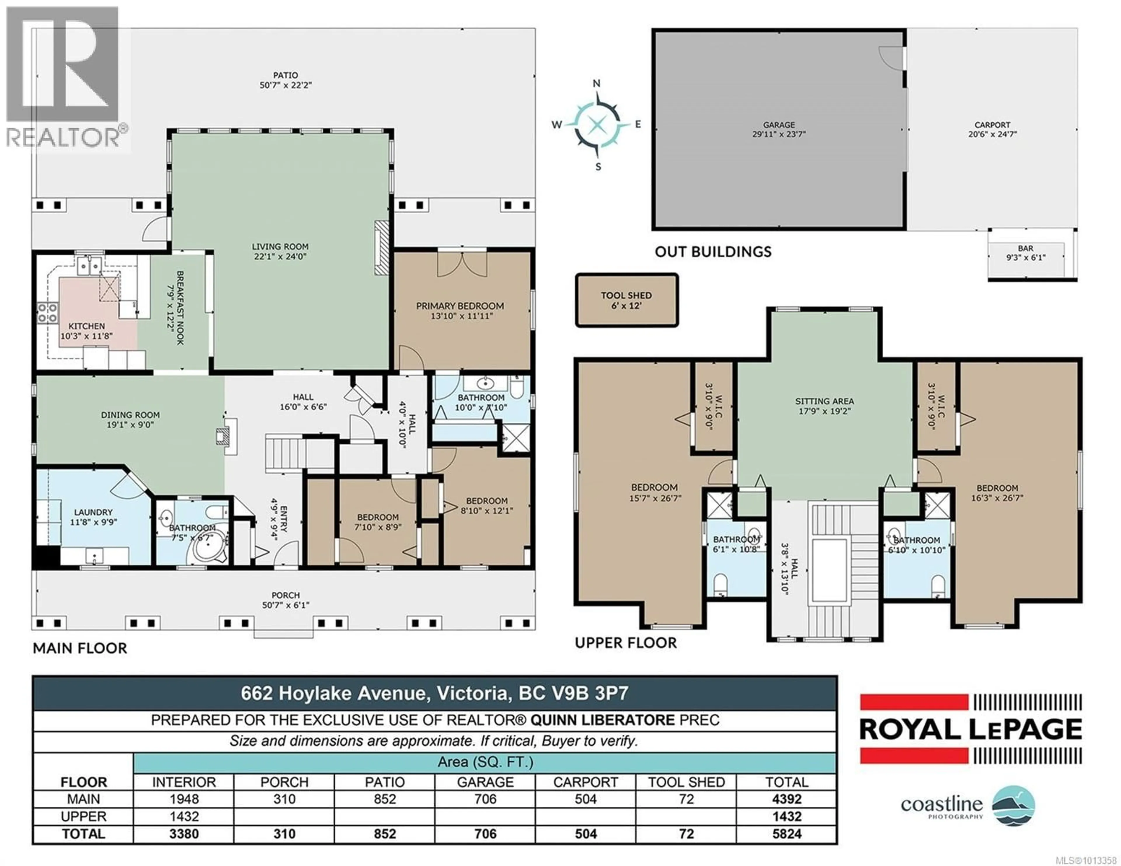 Floor plan for 662 HOYLAKE AVENUE, Langford British Columbia V9B3P7