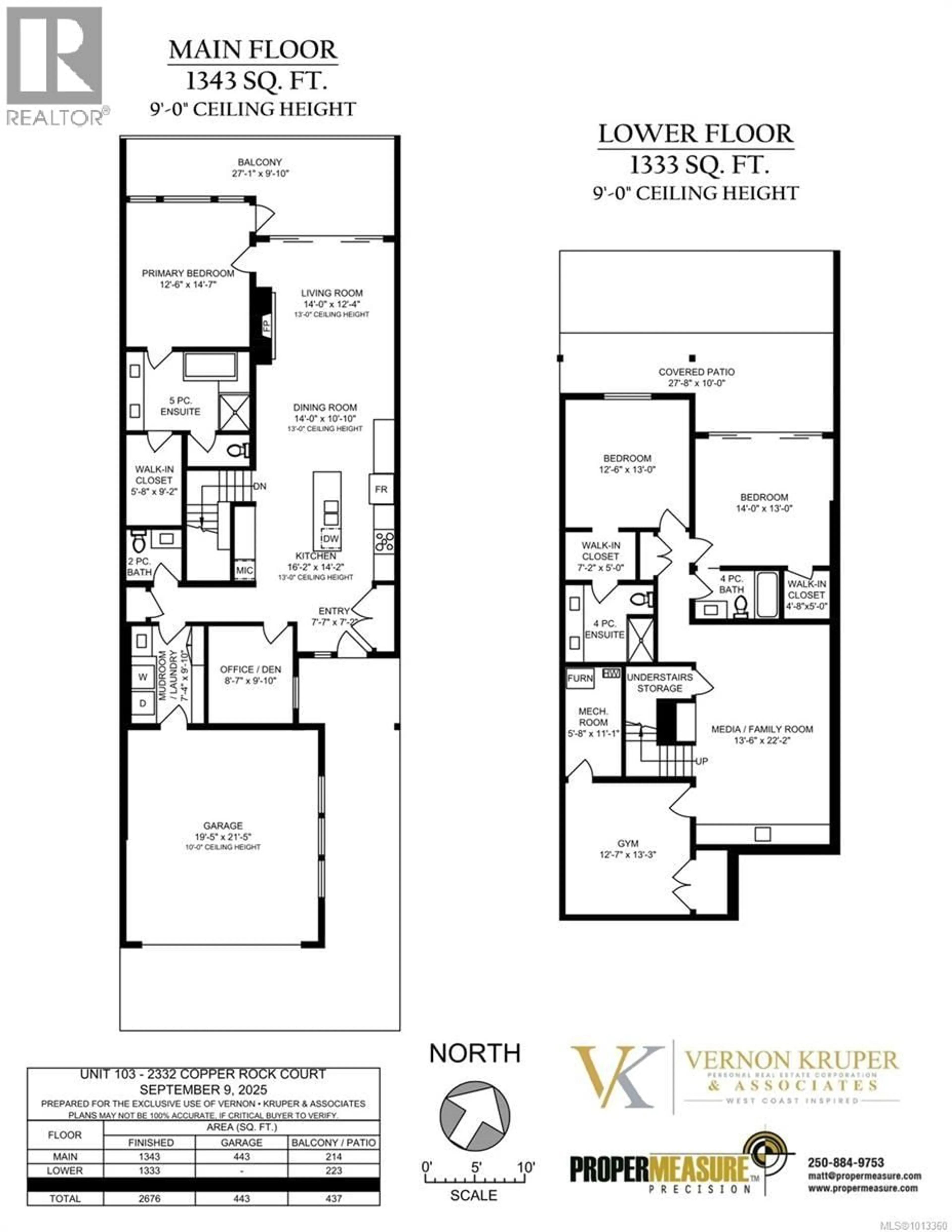Floor plan for 103 - 2332 COPPER ROCK COURT, Langford British Columbia V9B0G4