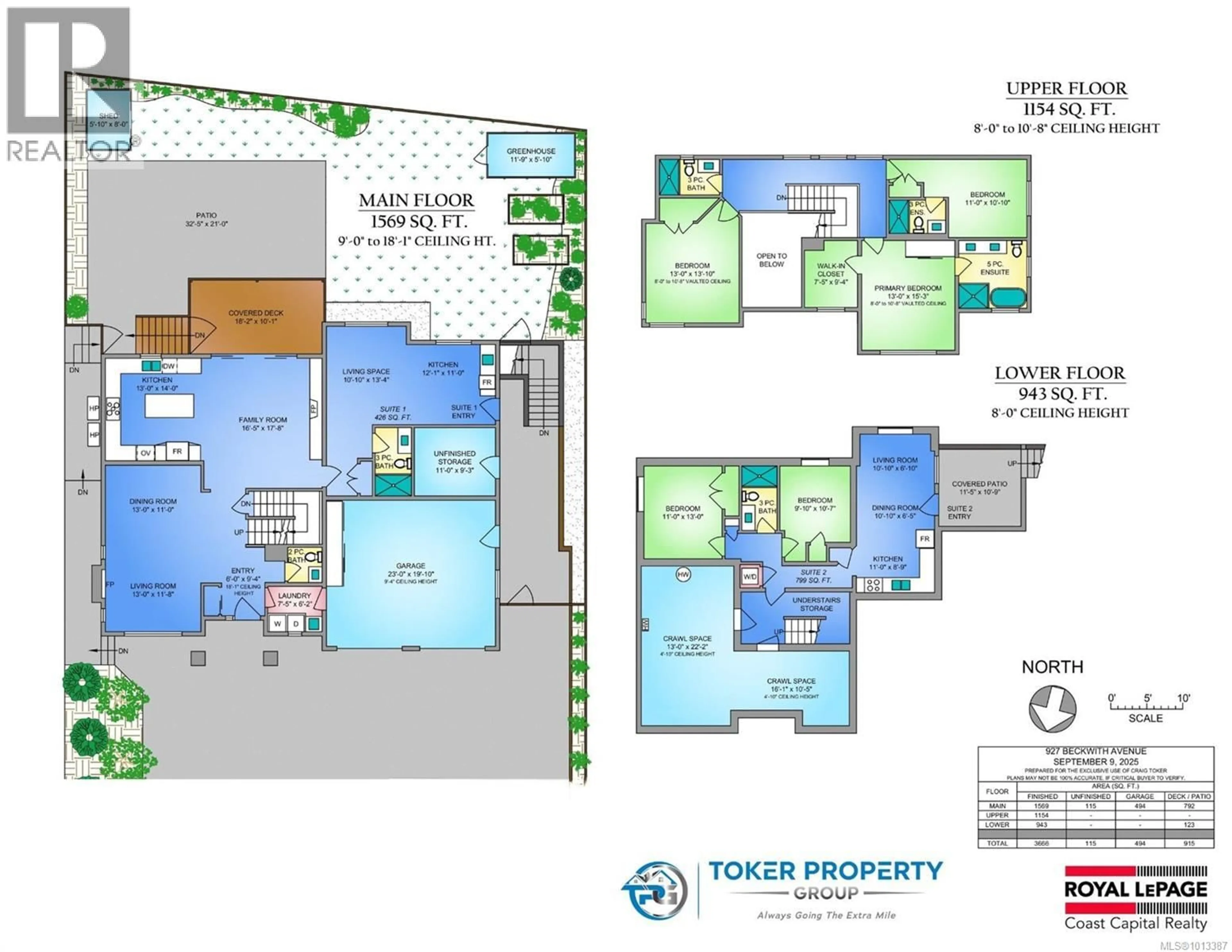 Floor plan for 927 BECKWITH AVENUE, Saanich British Columbia V8X3S2